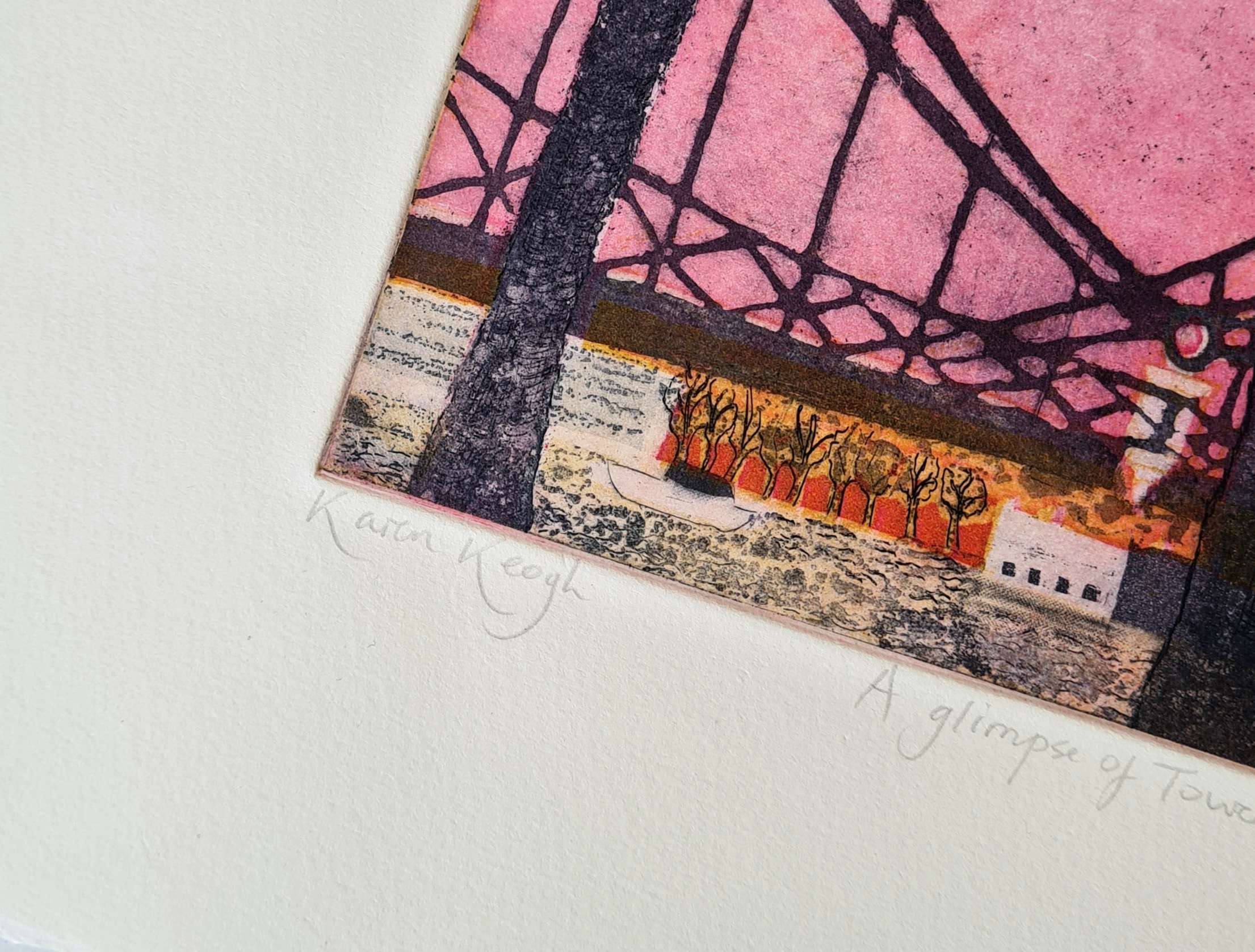 A Glimpse of Tower Bridge by Karen Keogh - Image 3
