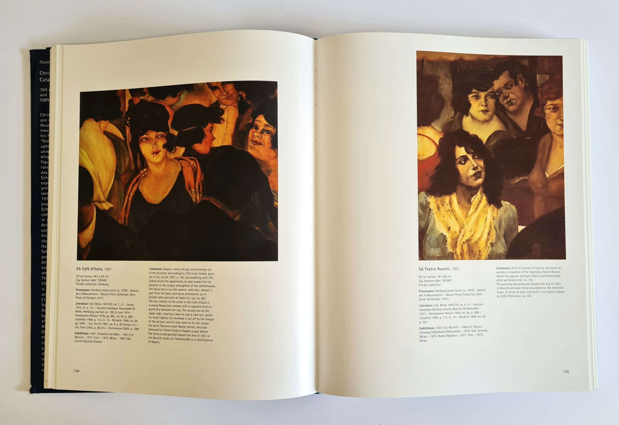 Christian Schad: Catalogue Raisonne Volume I: Paintings (2008) - Image 3