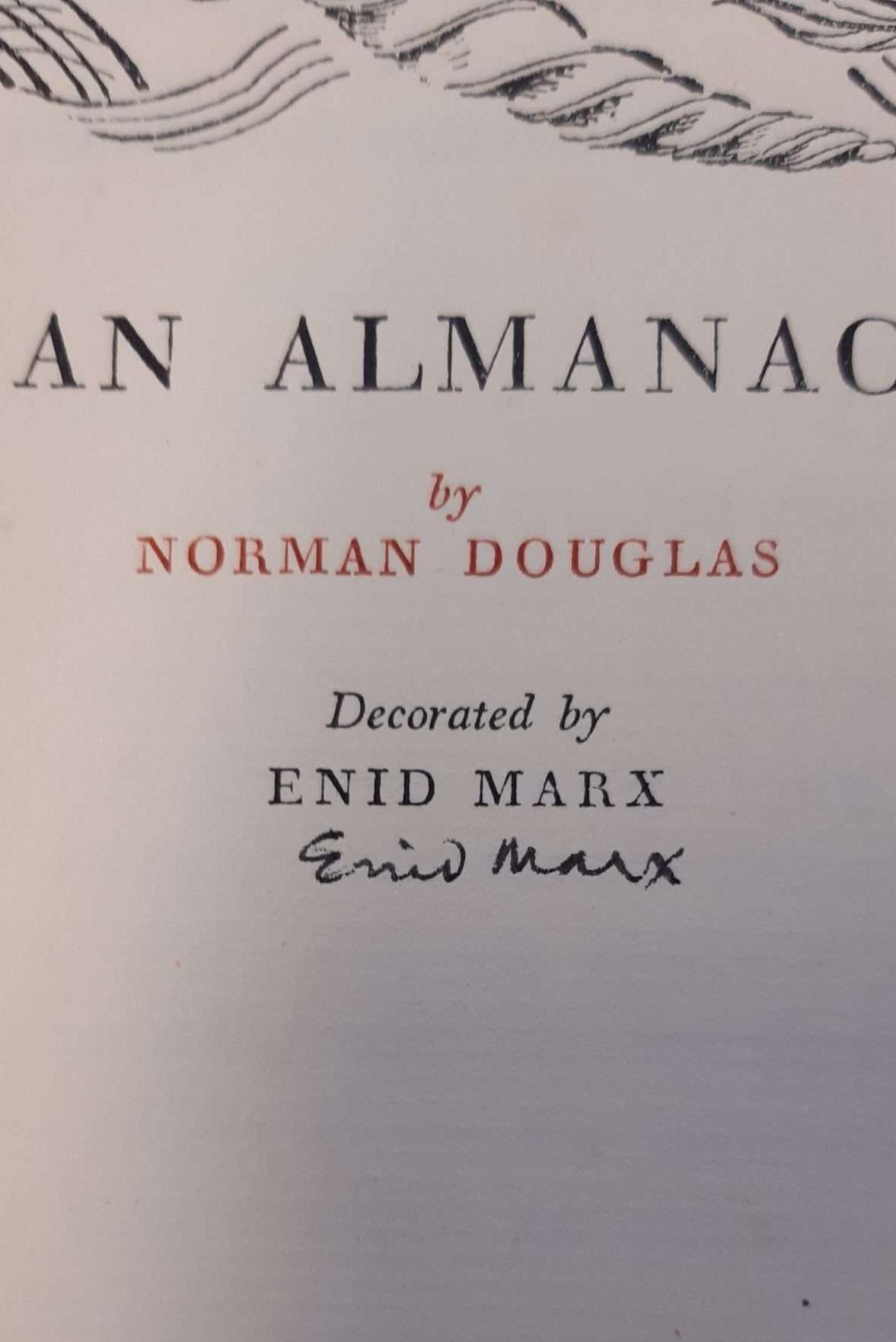 An Almanac (1945) (Signed by Enid Marx) - Image 3