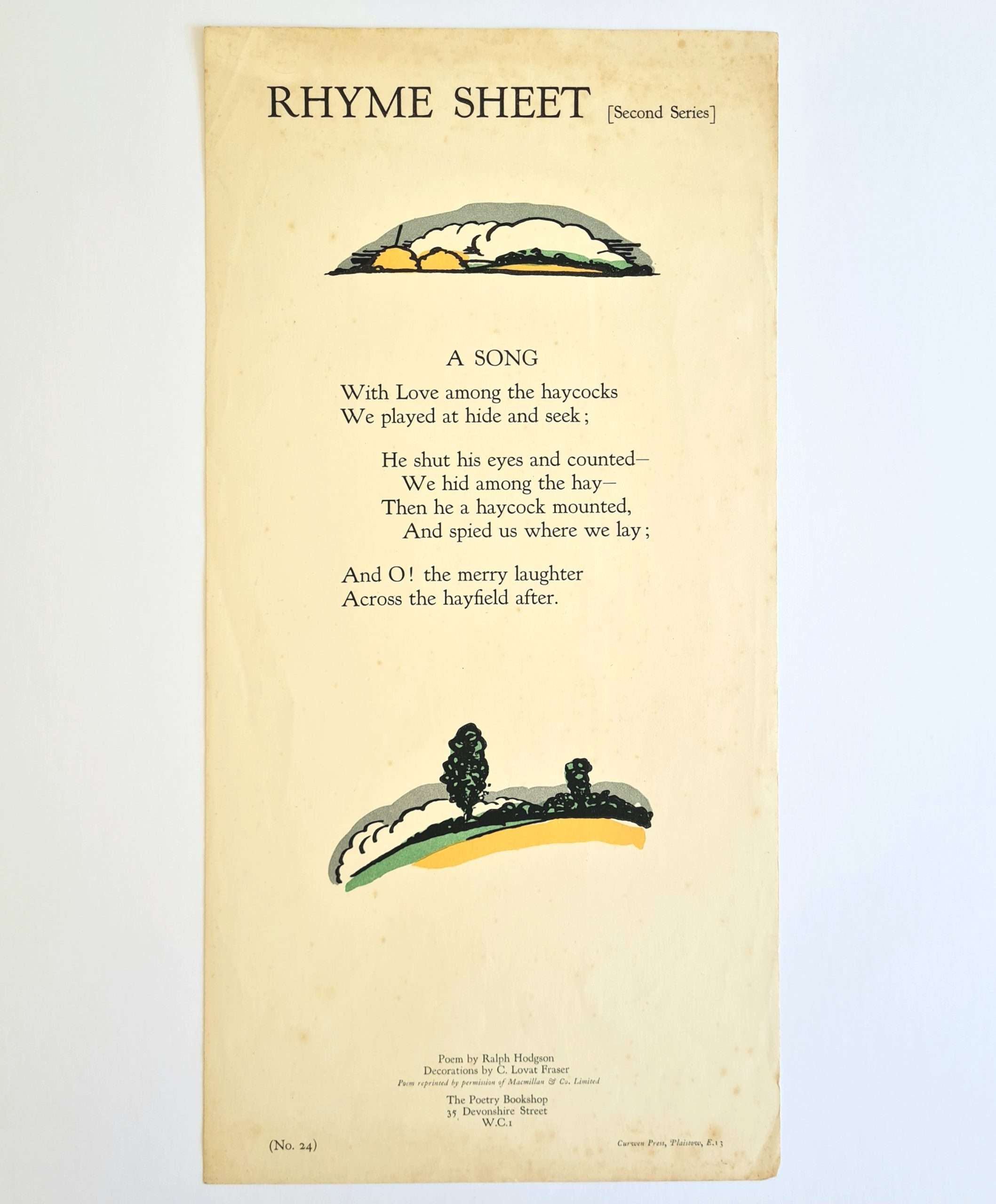 Song (Second Series)