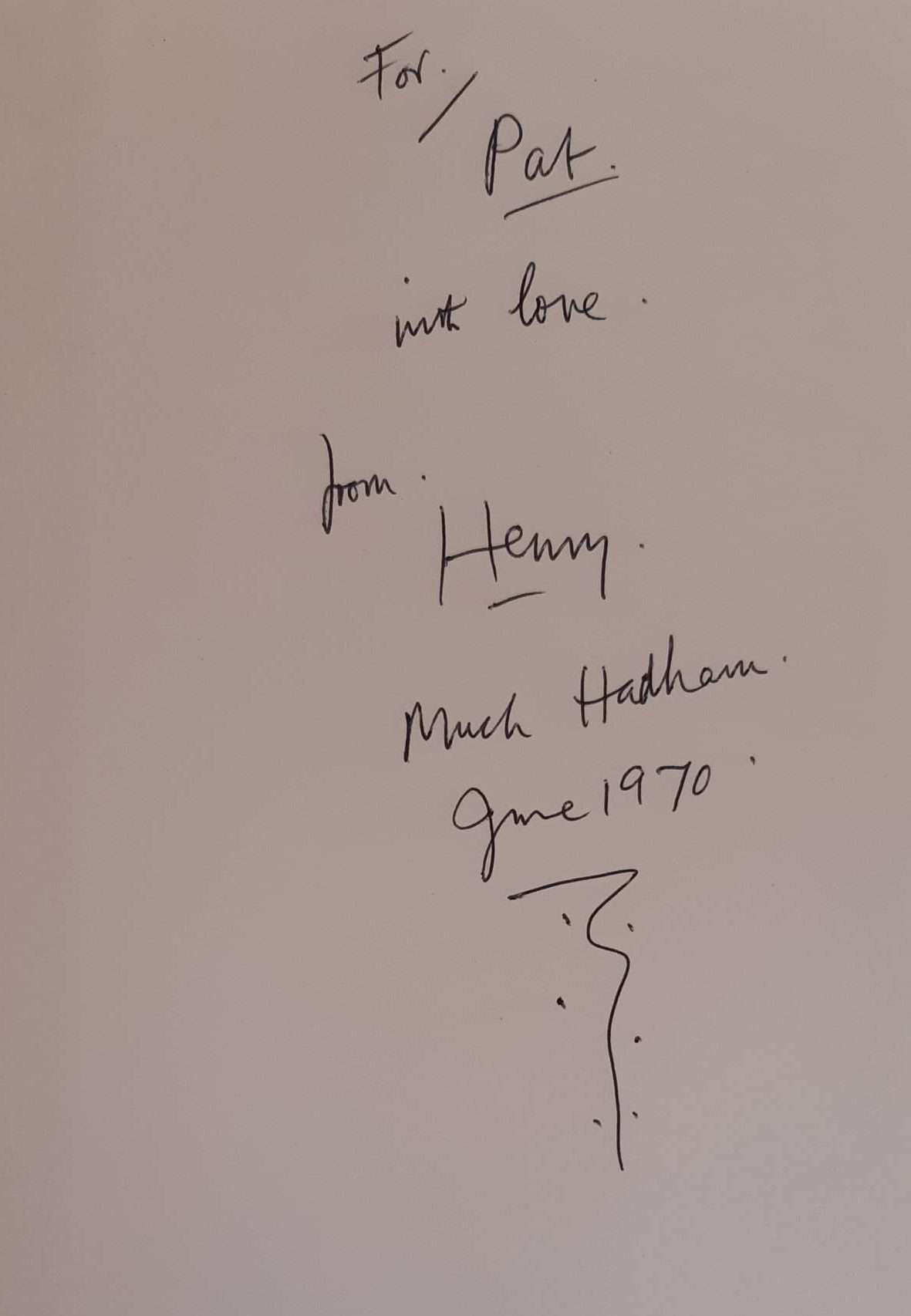 Henry Moore: Drawings, Watercolours, Gouaches (1970) (Inscribed by Henry Moore) - Image 2