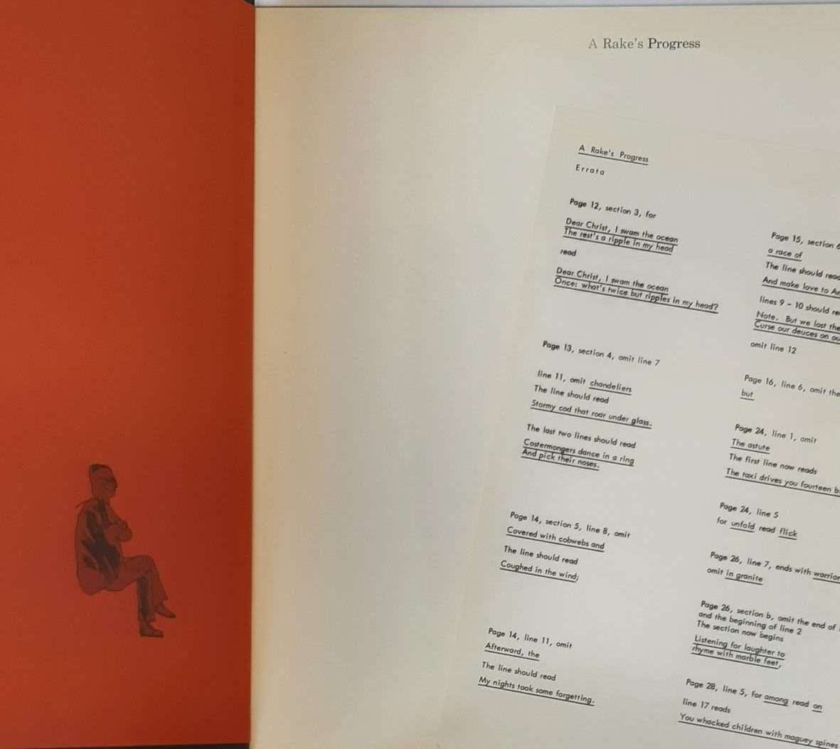 Rake's Progress : a poem in five sections (1967) (David Hockney) - Image 2