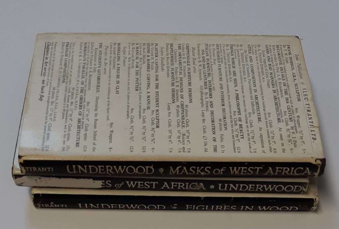 'Masks of West Africa', 'Bronzes of West Africa', 'Figures in Wood of West Africa' (3 vols) (Leon Underwood) - Image 2