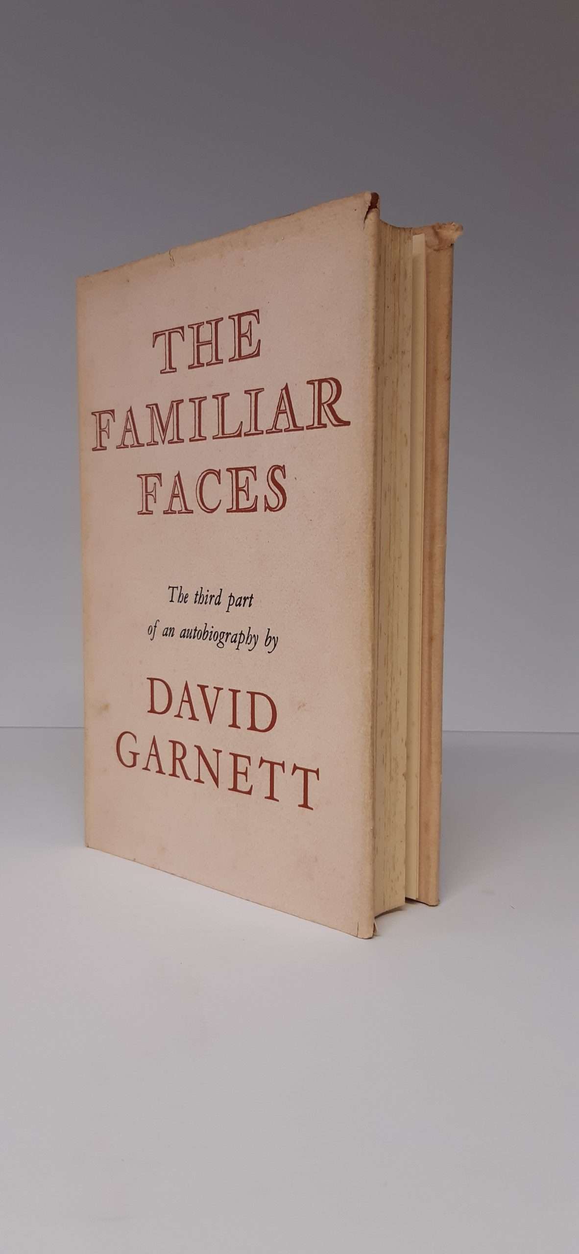 The Familiar Faces: The Third Part of and Autobiography by David Garnett (1962) - Image 2