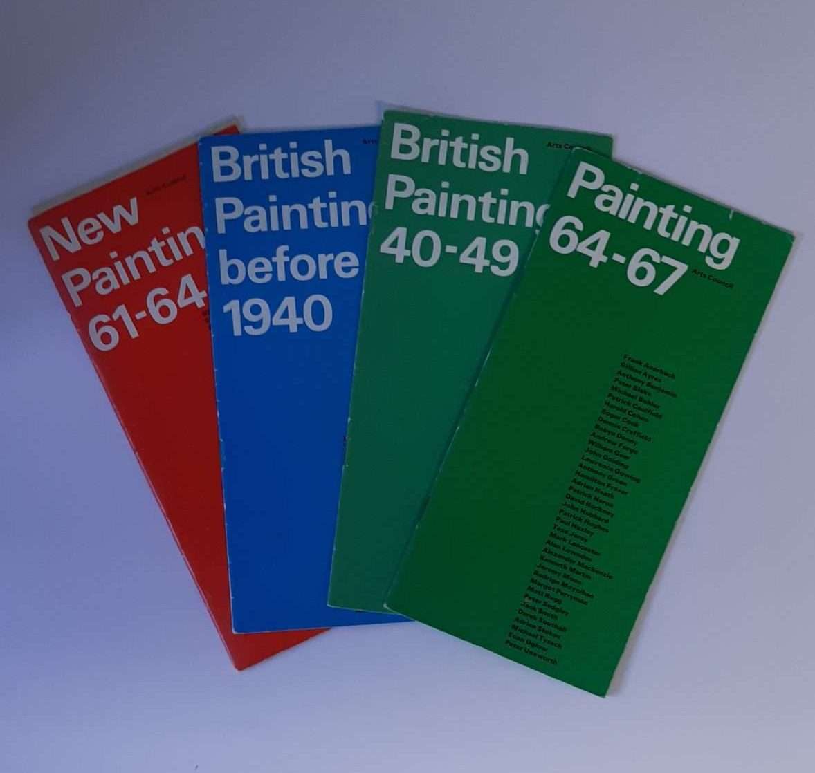 British Painting (4 catalogues) (Arts Council)