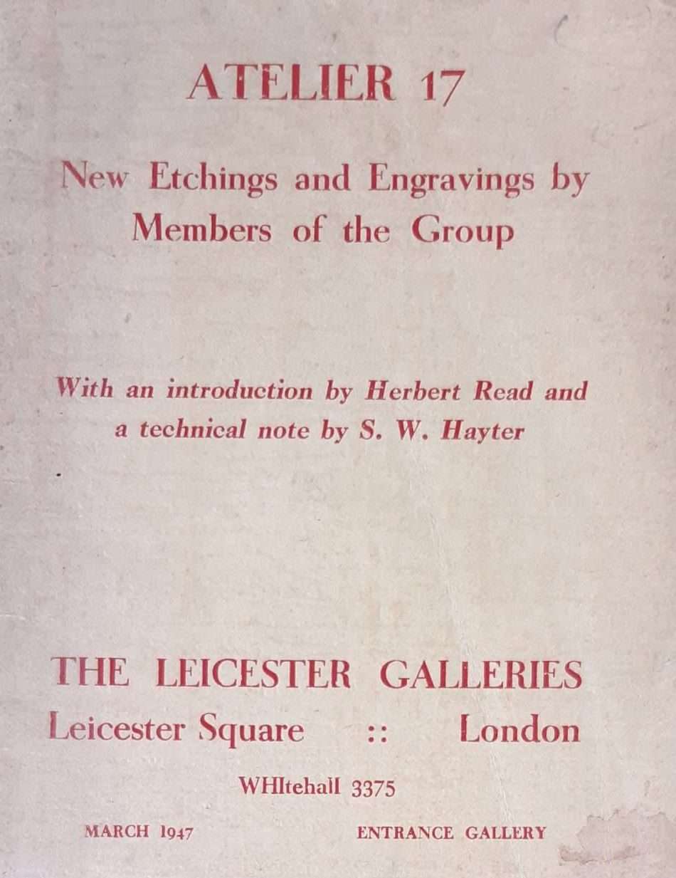 Atelier 17: New Etchings and Engravings by Members of the Group (1947)