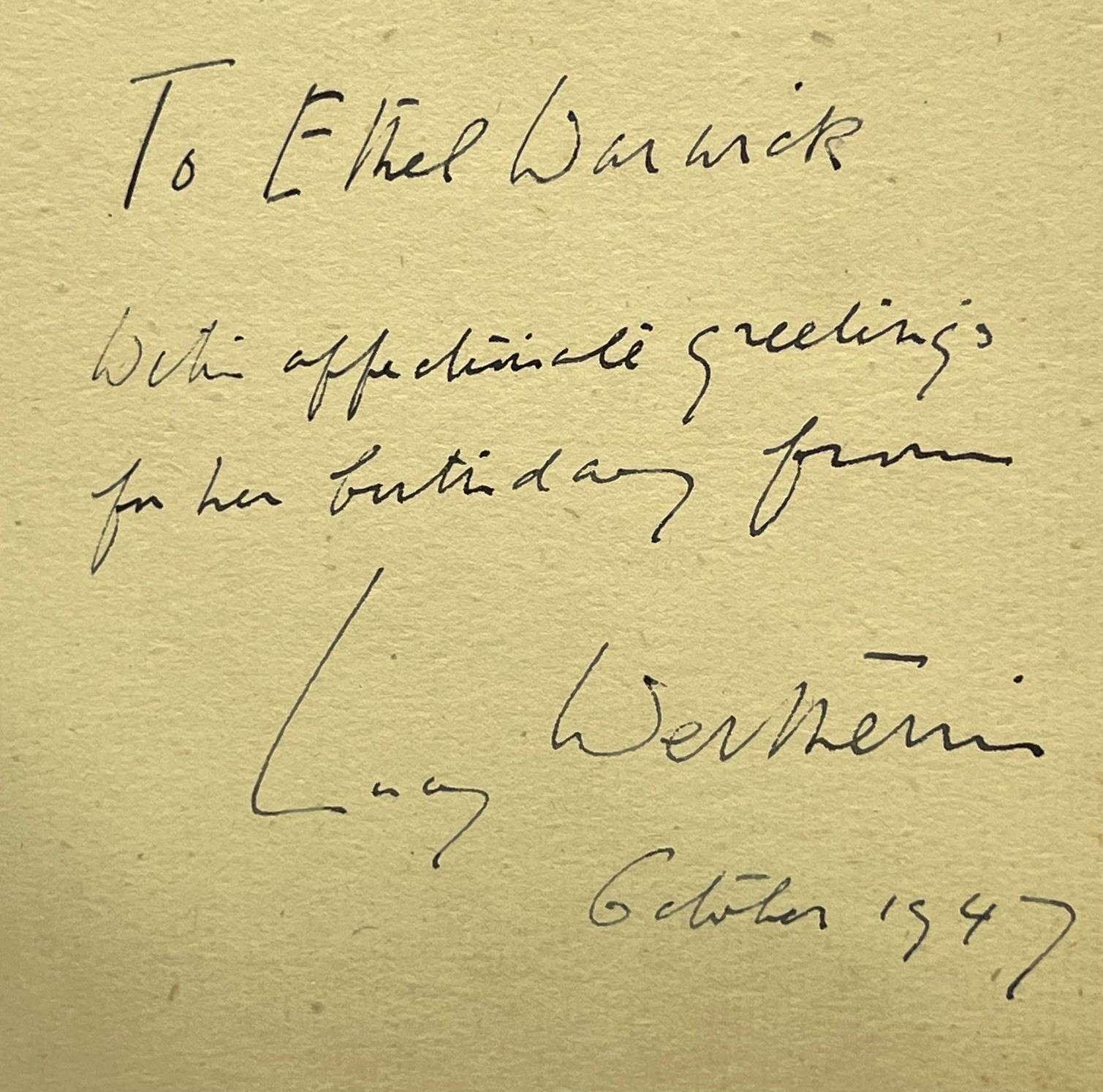 Lucy Wertheim: Adventure in Art (Signed) (1947) - Image 2