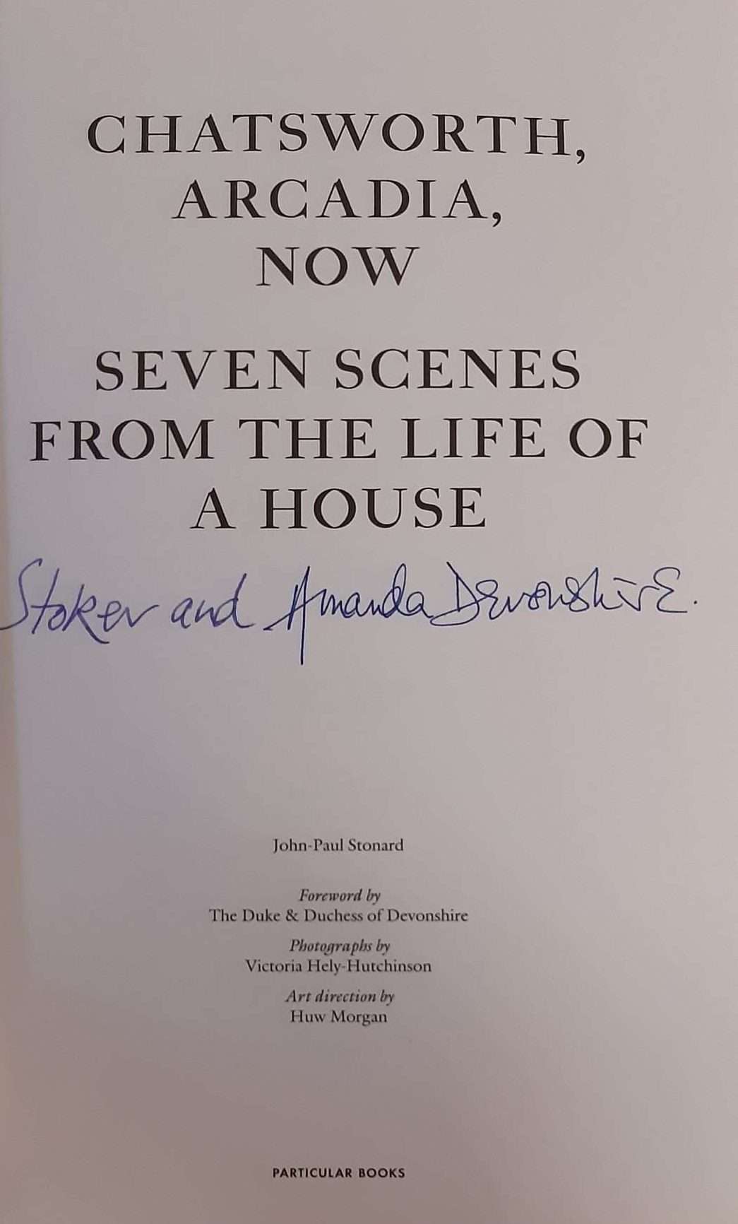 Chatsworth, Arcadia, Now (2021) (Signed) - Image 2