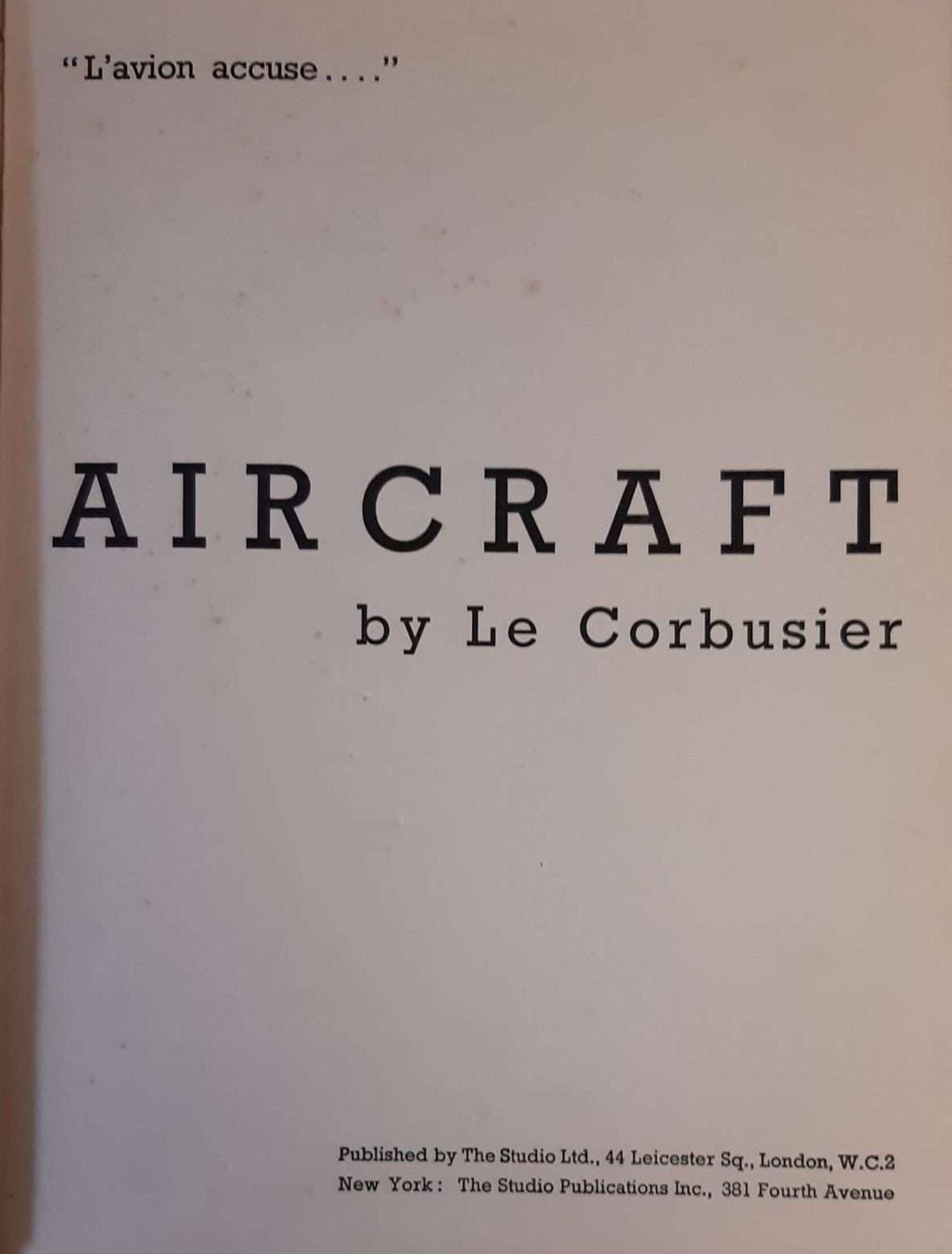Aircraft by Le Corbusier (1935) - Image 6
