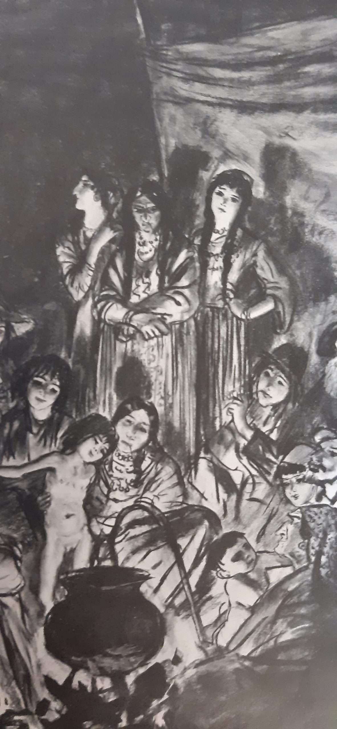Contemporary British Artists: Augustus John (1923) (Edward Burra's Copy) - Image 5