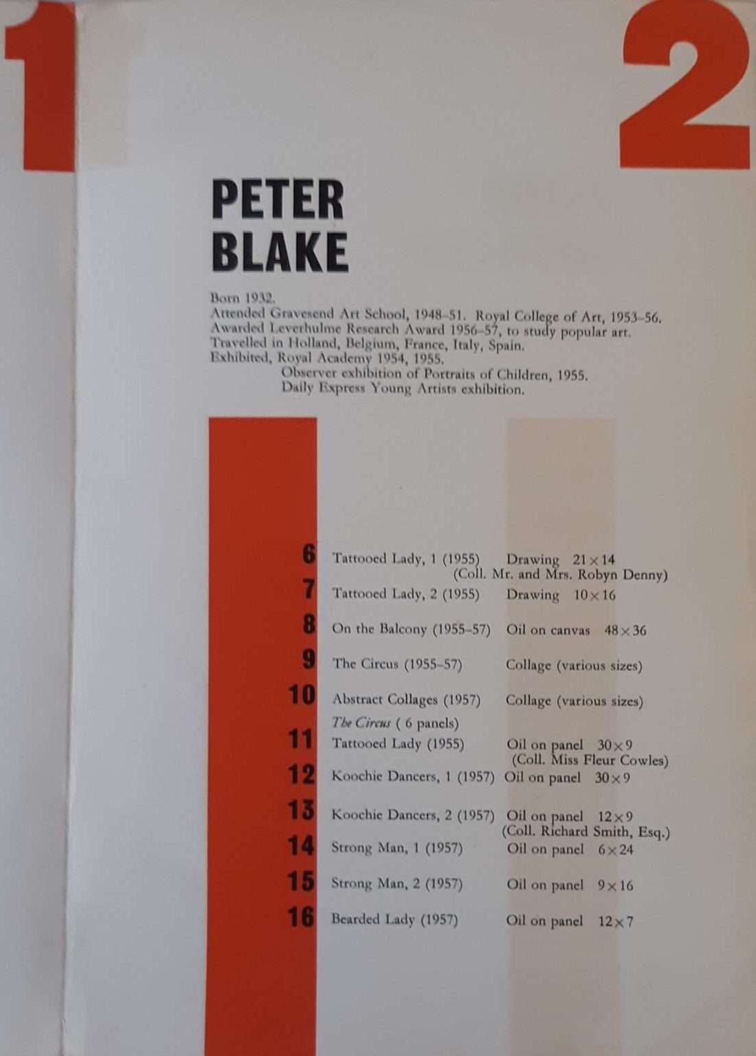 Five Painters: John Barnicoat, Peter Blake, Peter Coviello, William Green, Richard Smith (1958) - Image 2