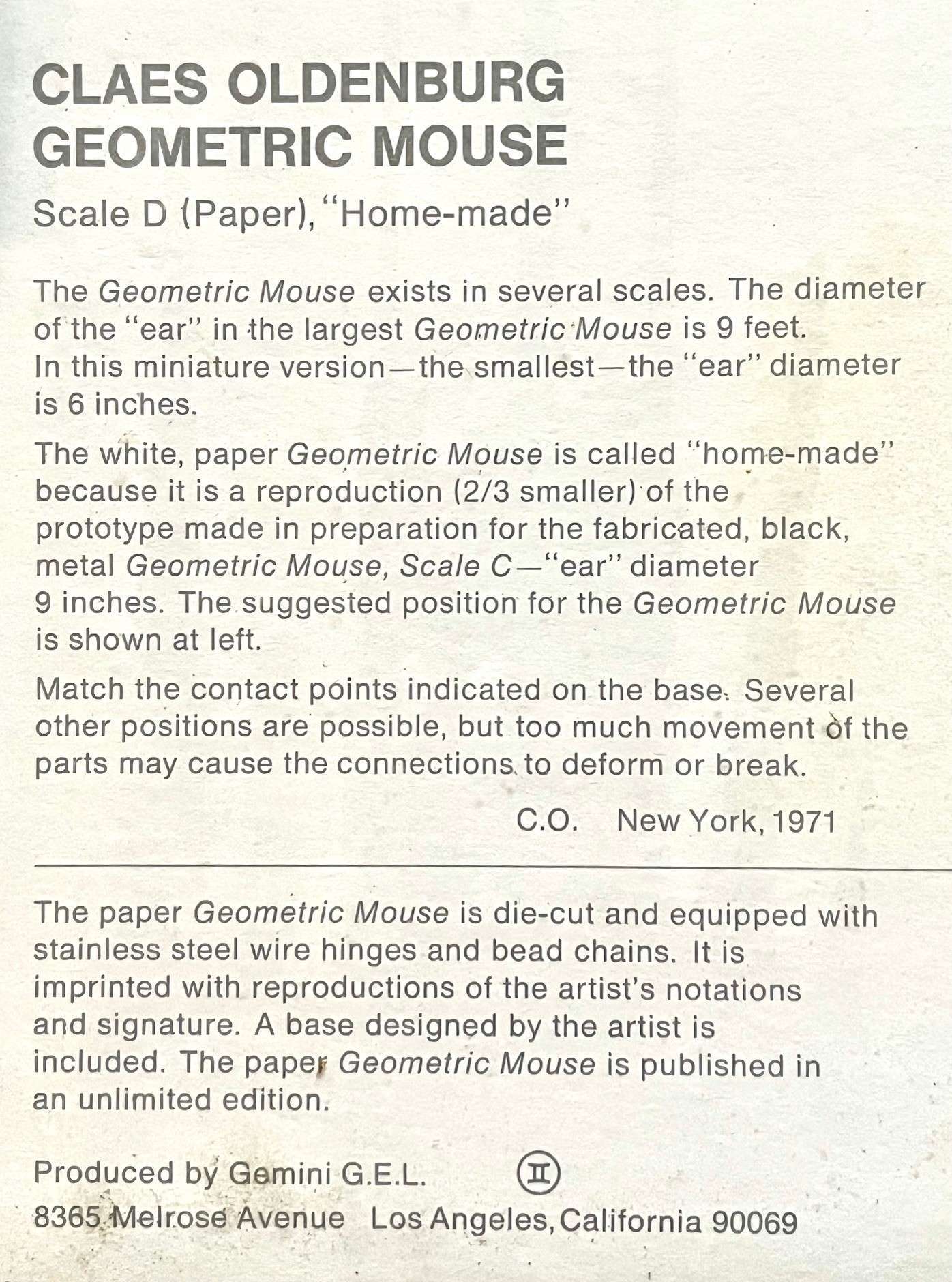 Geometric Mouse 1