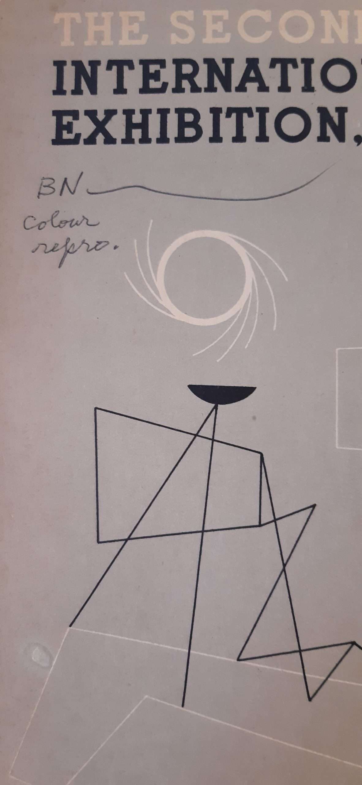 The Second International Art Exhibition Japan 1953 (Ben Nicholson's Copy) - Image 2