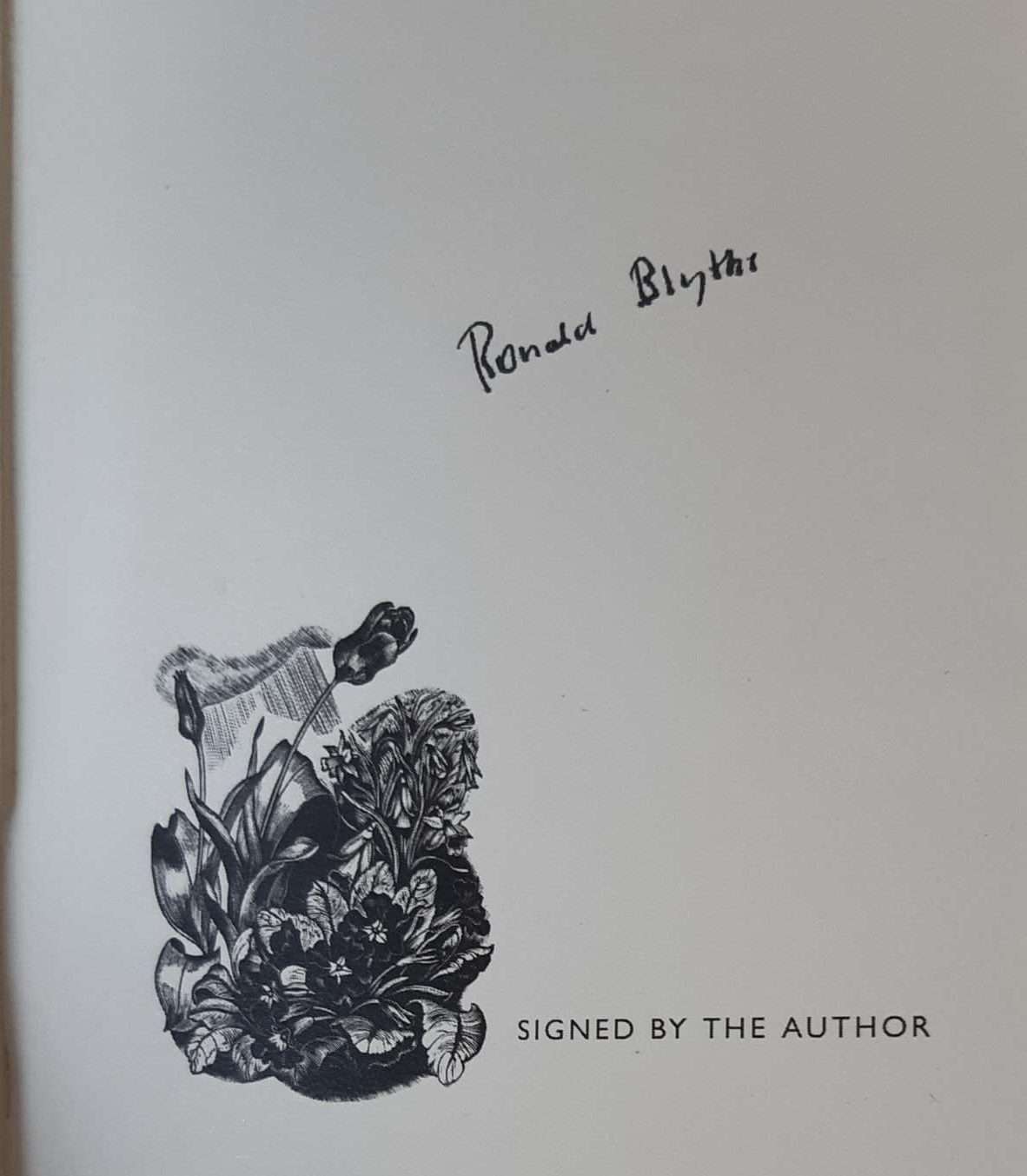 Ronald Blythe: Next to Nature A Lifetime in the English Countryside (Signed) - Image 2