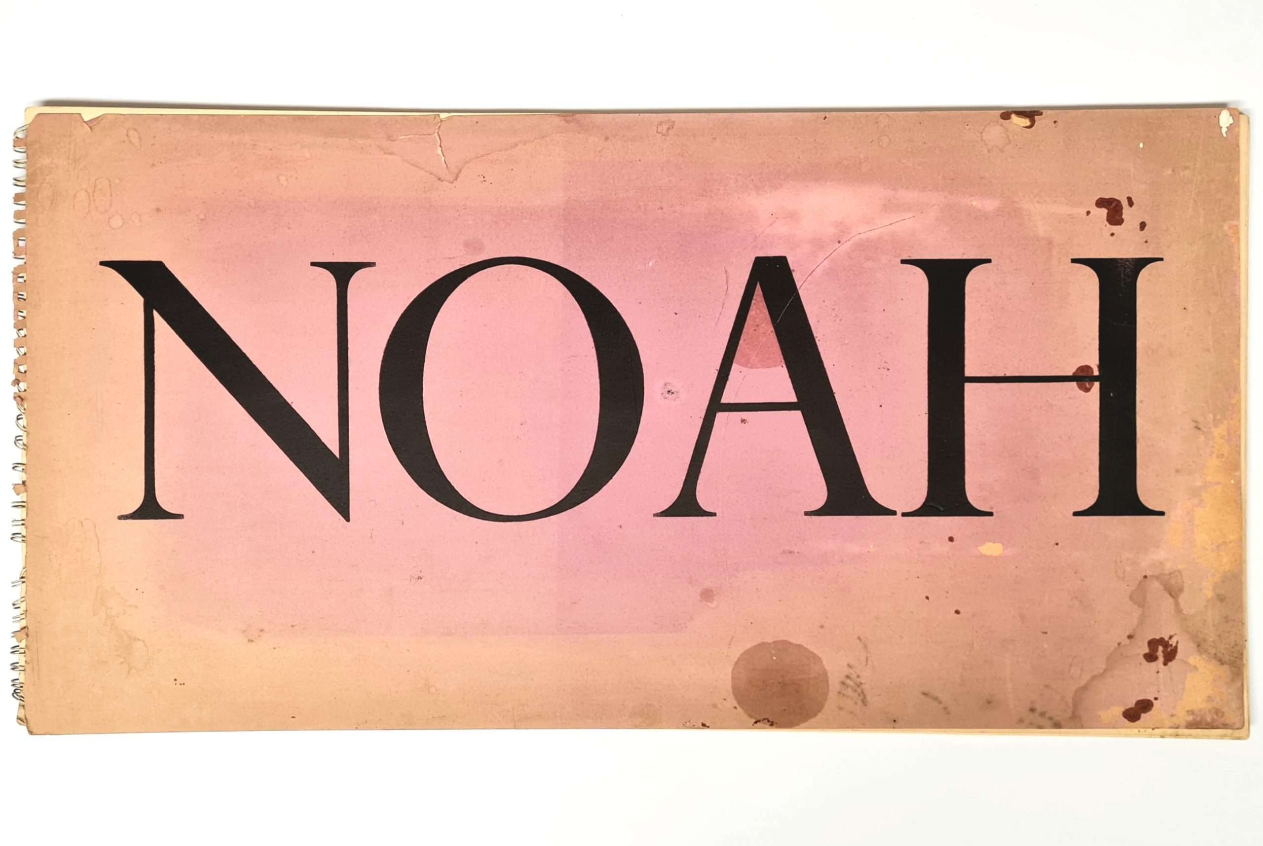 Noah (1966) (Art Society Press) (PC Gregory) (Signed) (Undated)