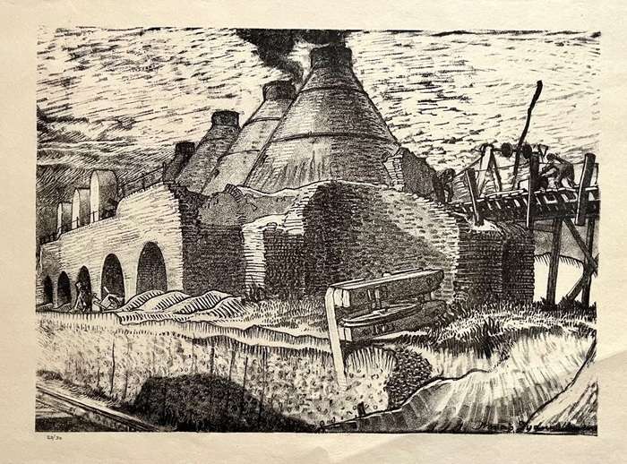 Etching by Leonard