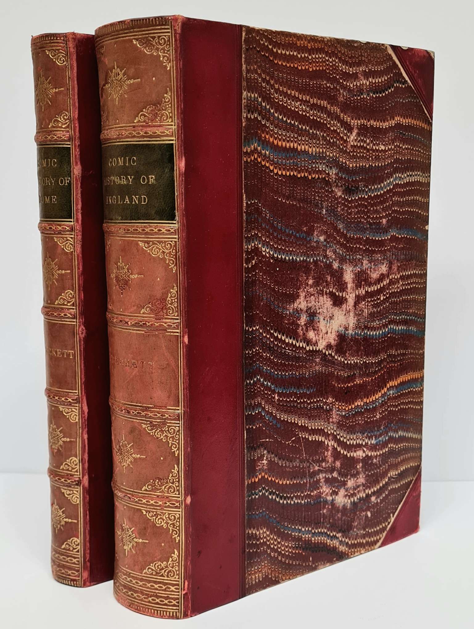 The Comic History of England/The Comic History of Rome (2 vols) (1800s)