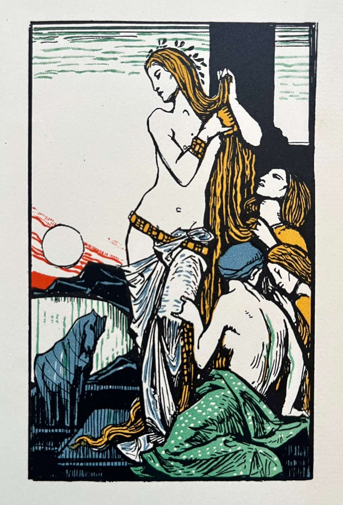 The Ariel Poems No.12 Troy by Humbert Wolfe (Drawings by Charles Ricketts) (1928) - Image 2