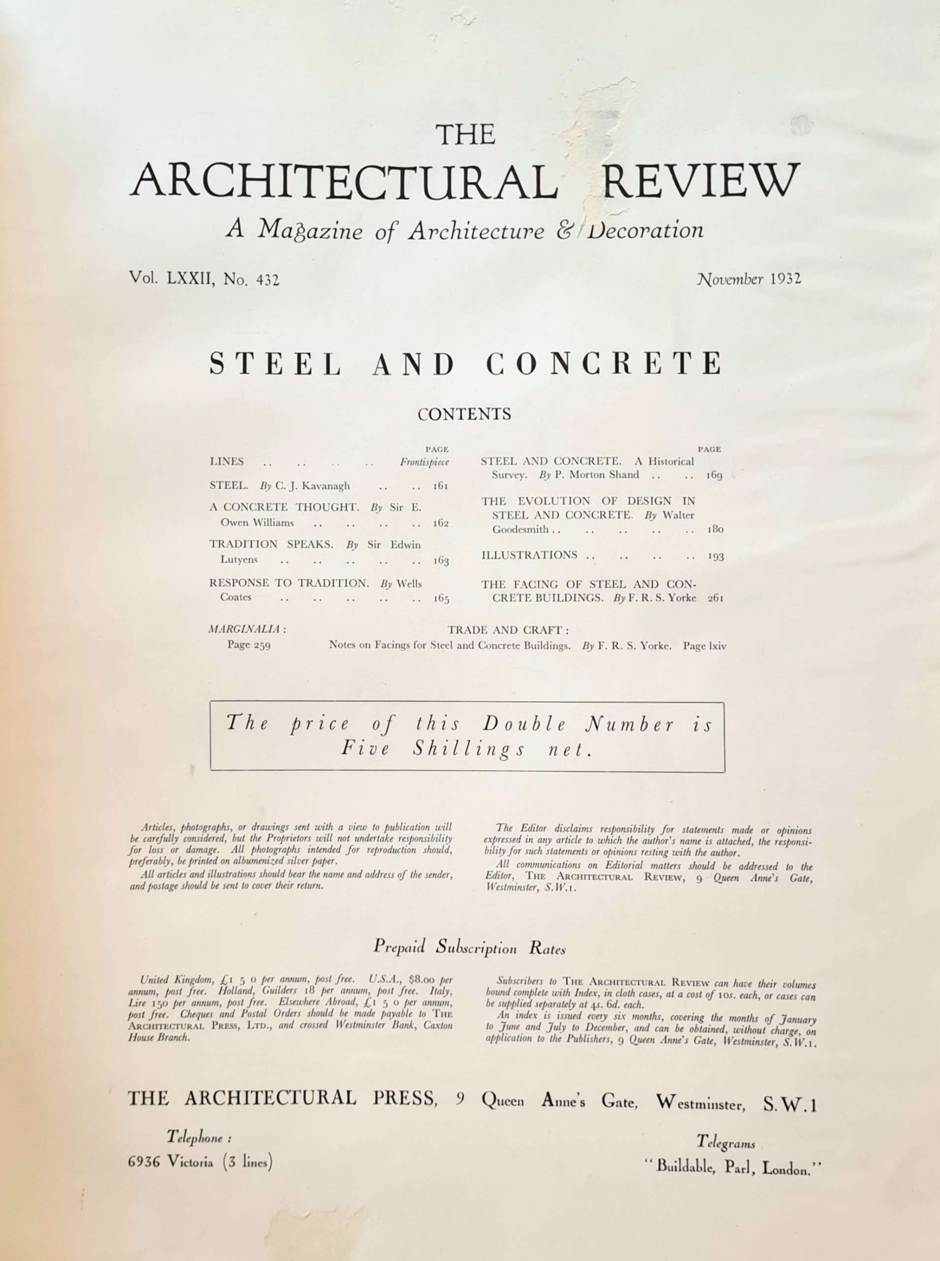 The Architectural Review 1932 (July to December) - Image 7