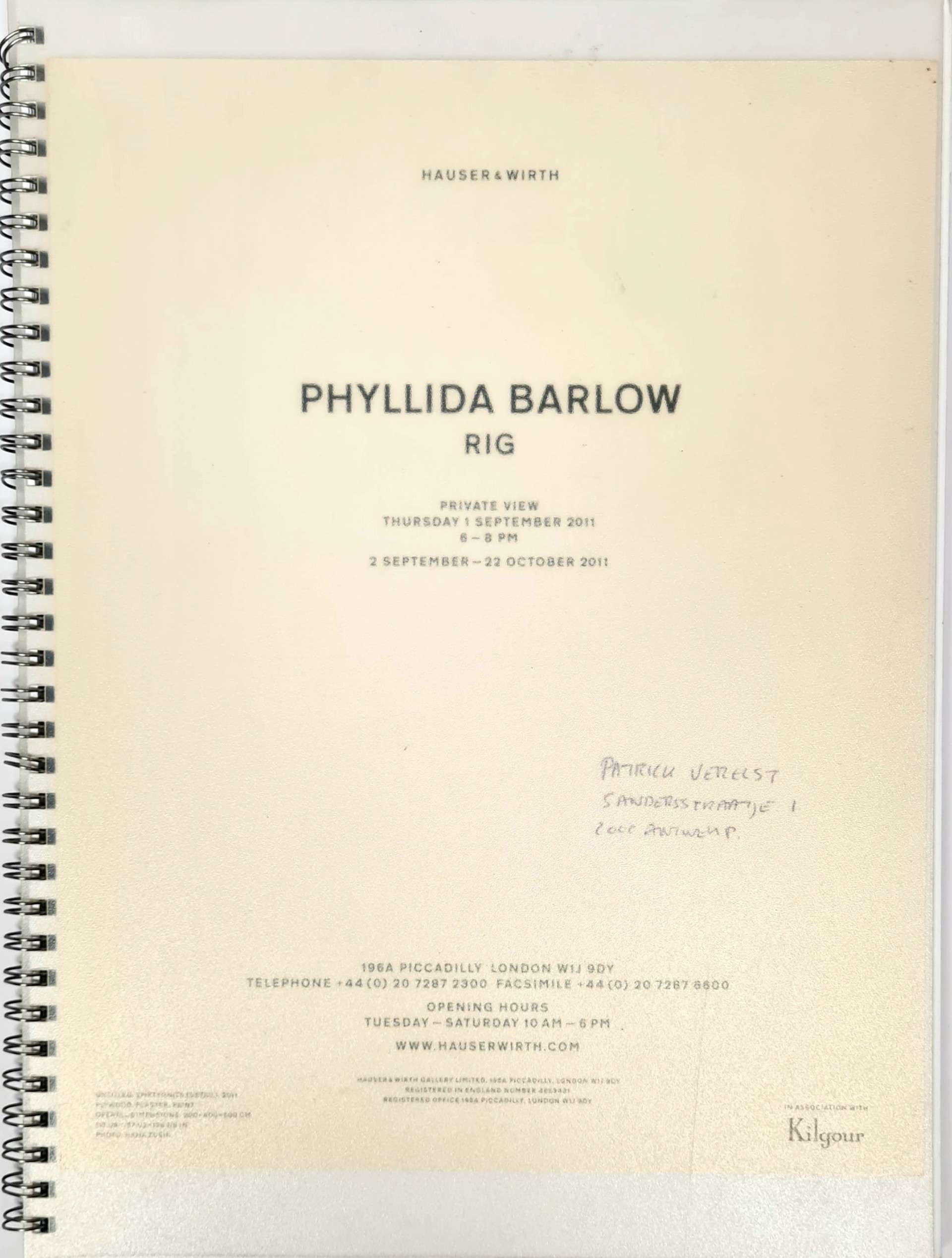 Phyllida Barlow Rig
