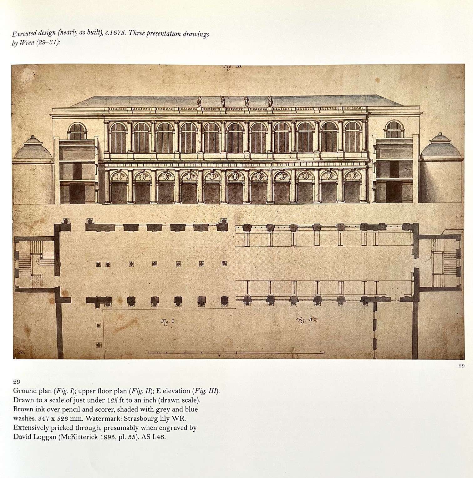 The Architectural Drawings of Sir Christopher Wren (2007) - Image 2