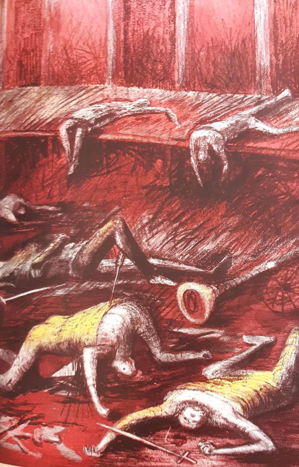The Rescue by Edward Sackville-West (Illustrated by Henry Moore) (1943) - Image 4