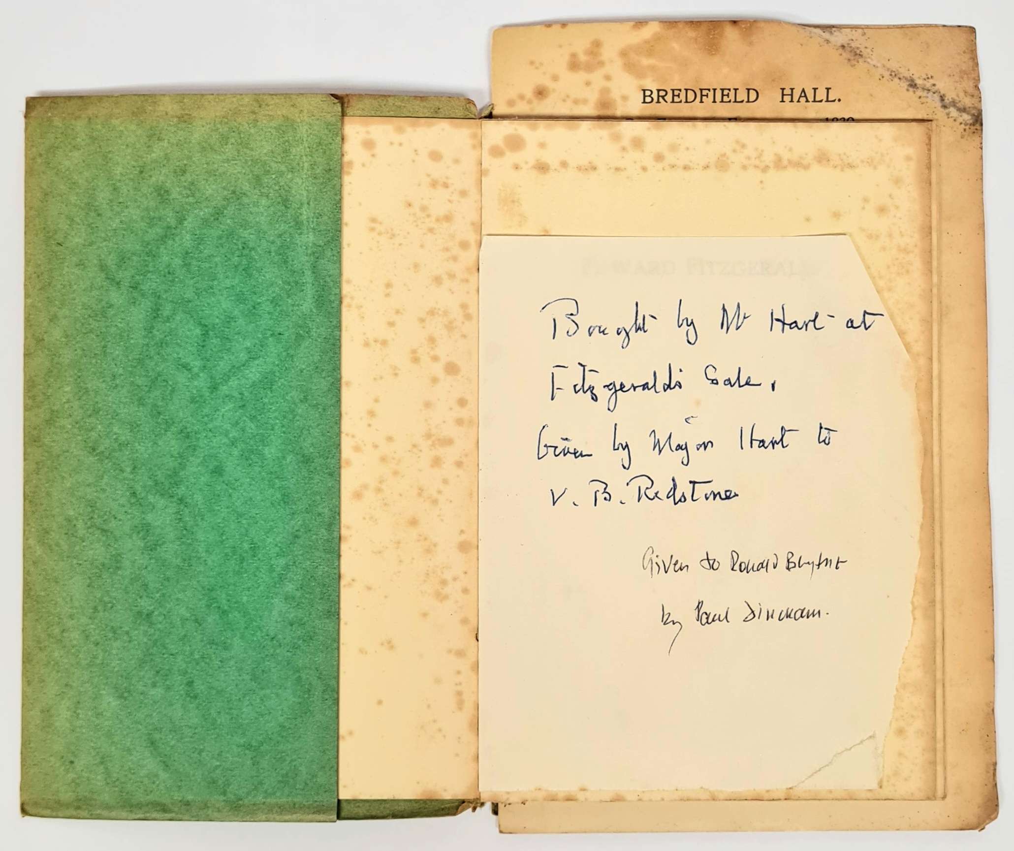 Edward Fitzgerald and Other Verses 1