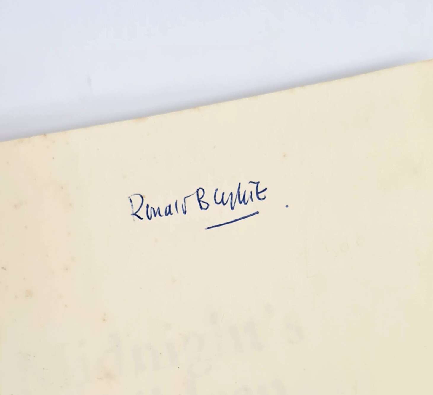 Midnight's Children by Salman Rushdie (First Edition - Ronald Blythe Interest) - Image 3
