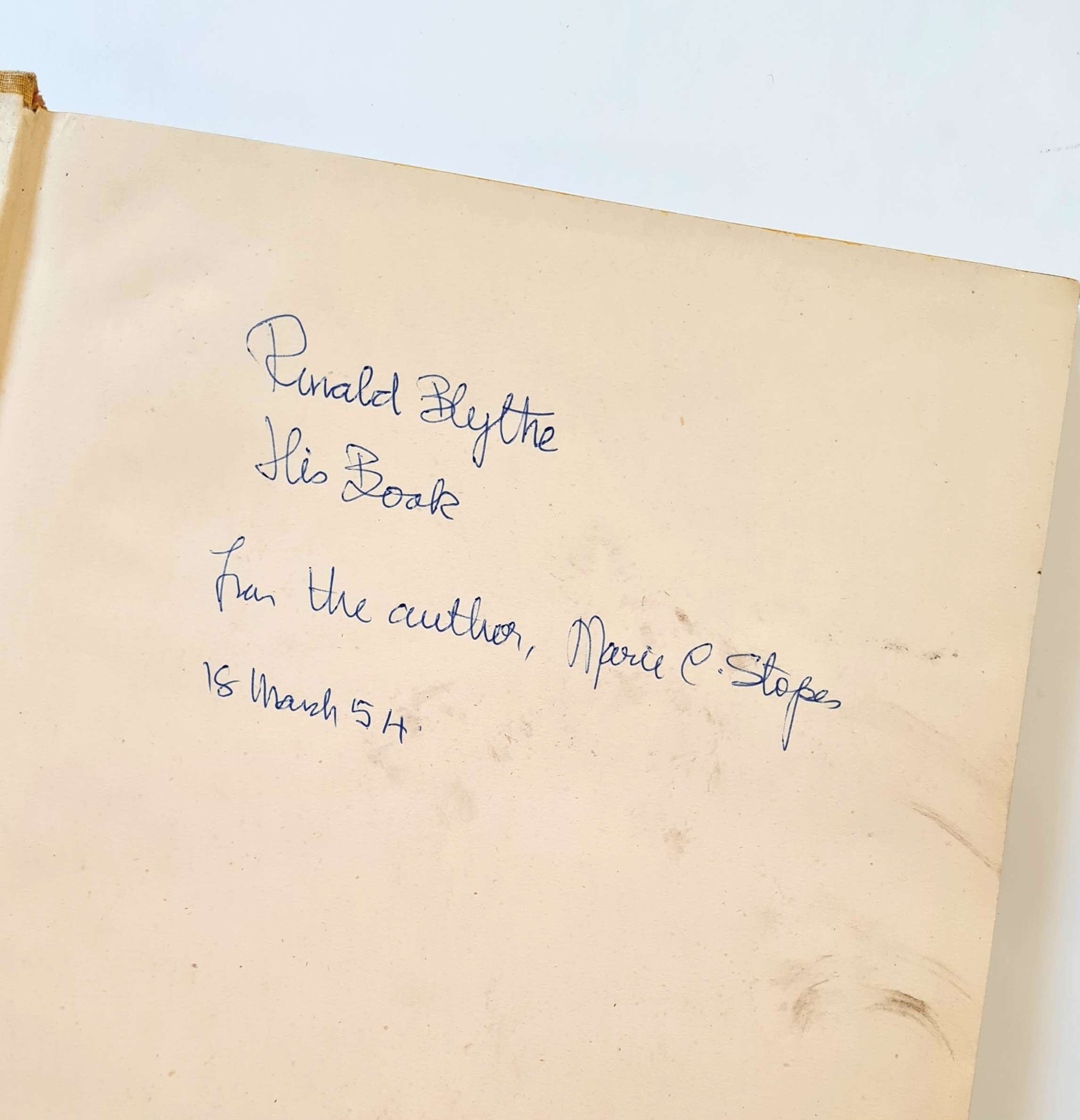 We Burn: Selected Poems of Marie Carmichael Stopes (Signed by Marie Stopes) (Ronald Blythe Interest) (1949) - Image 4