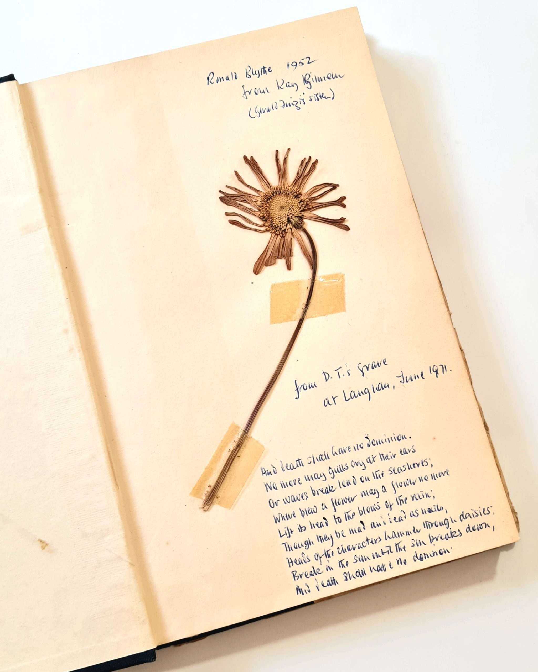 Dylan Thomas: Collected Poems 1934-1952 (Ronald Blythe Interest) - Image 3