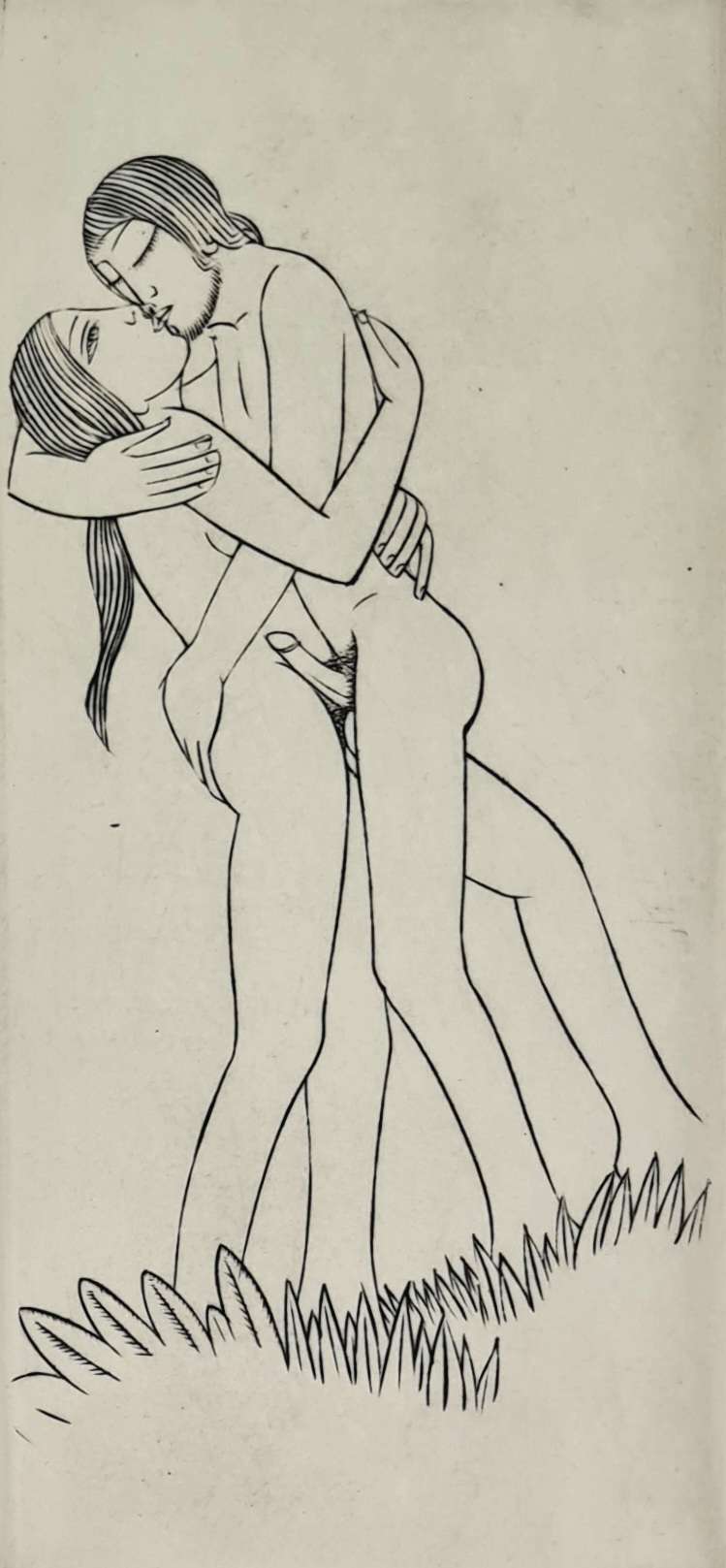 10 Framed Copper Engravings by Eric Gill - Image 10