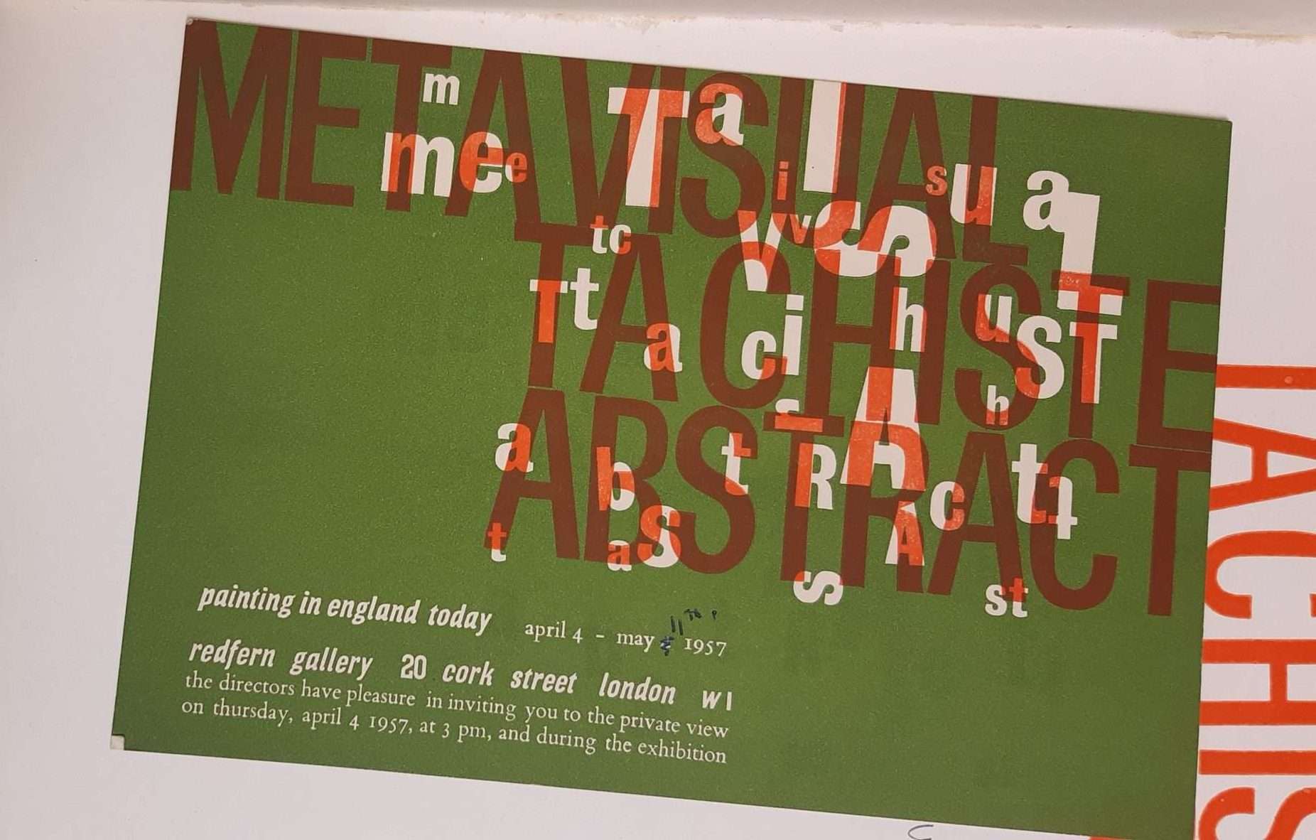Metavisual, Tachiste, Abstract: Painting in England To-Day (With PV Card) - Image 3