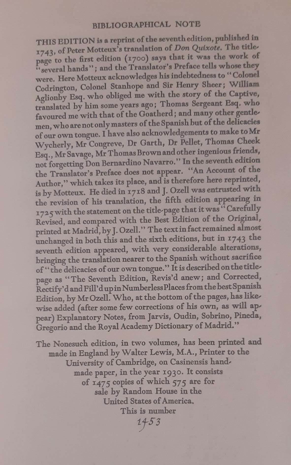 Don Quixote de la Mancha (1930) (Nonesuch Press) (McKnight-Kauffer) - Image 4