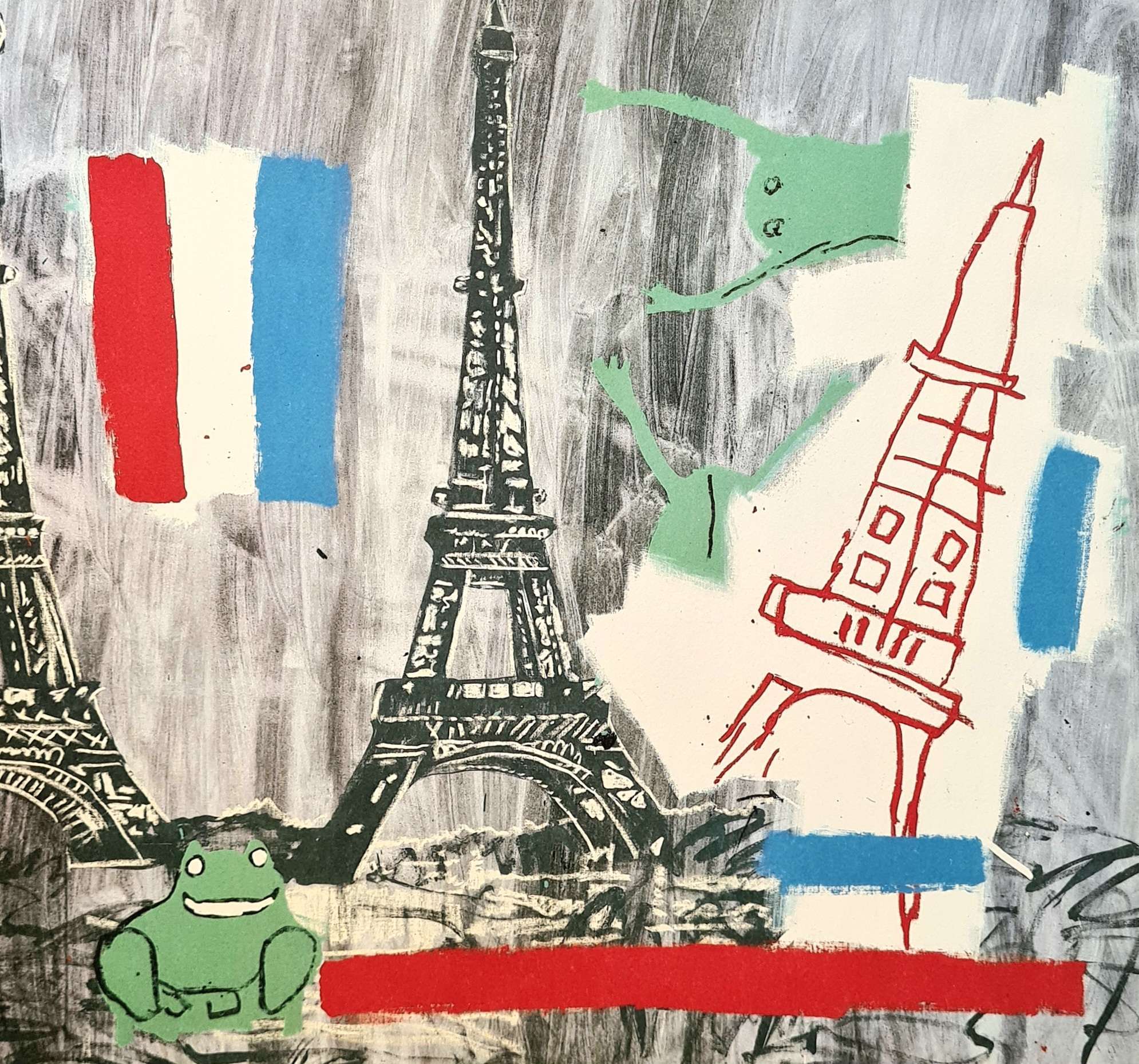 Collaborations: Andy Warhol, Jean-Michel Basquiat (1989) (Keith Haring) - Image 6