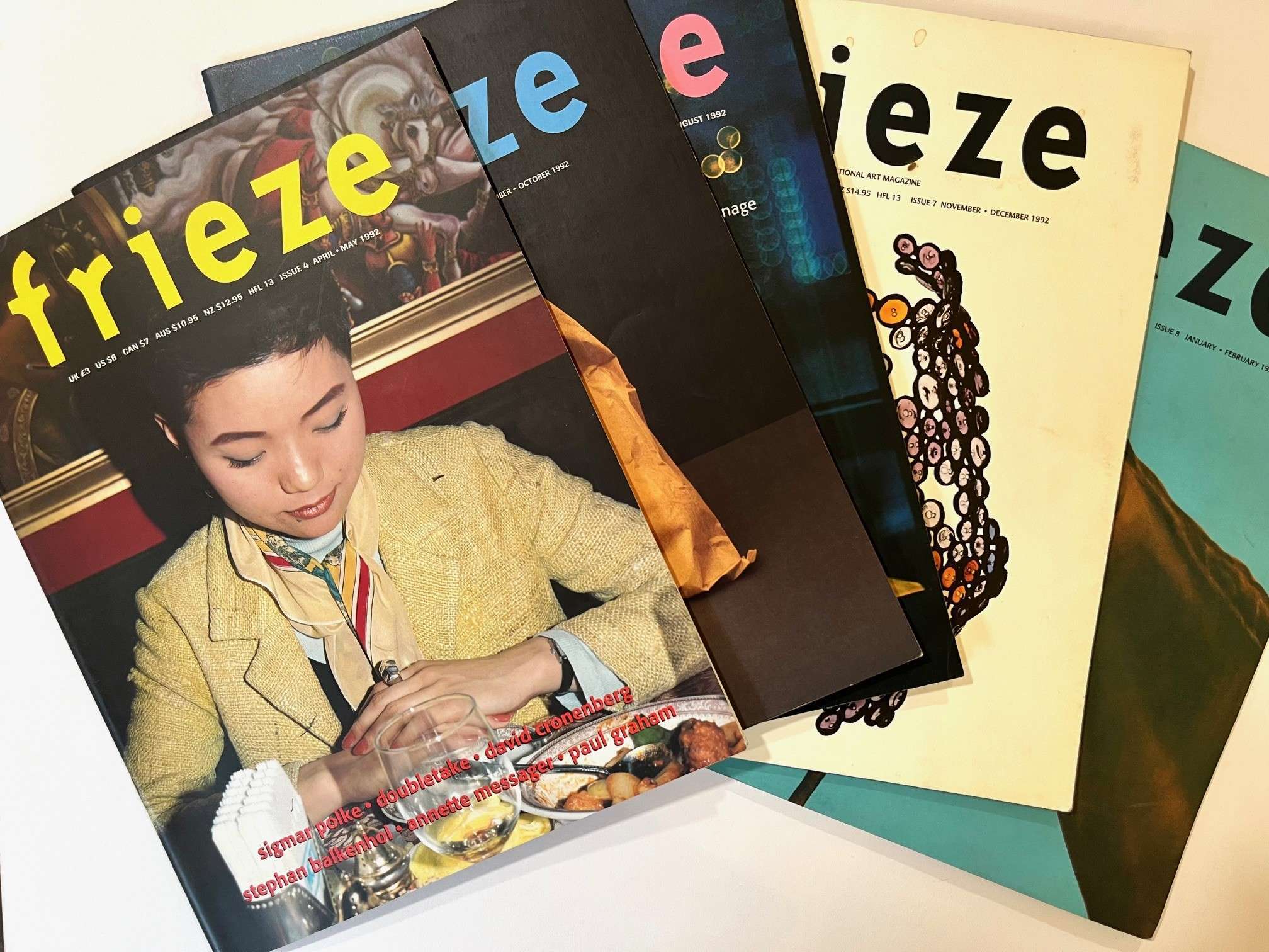 Frieze (4 vols) (Issues 4-8)