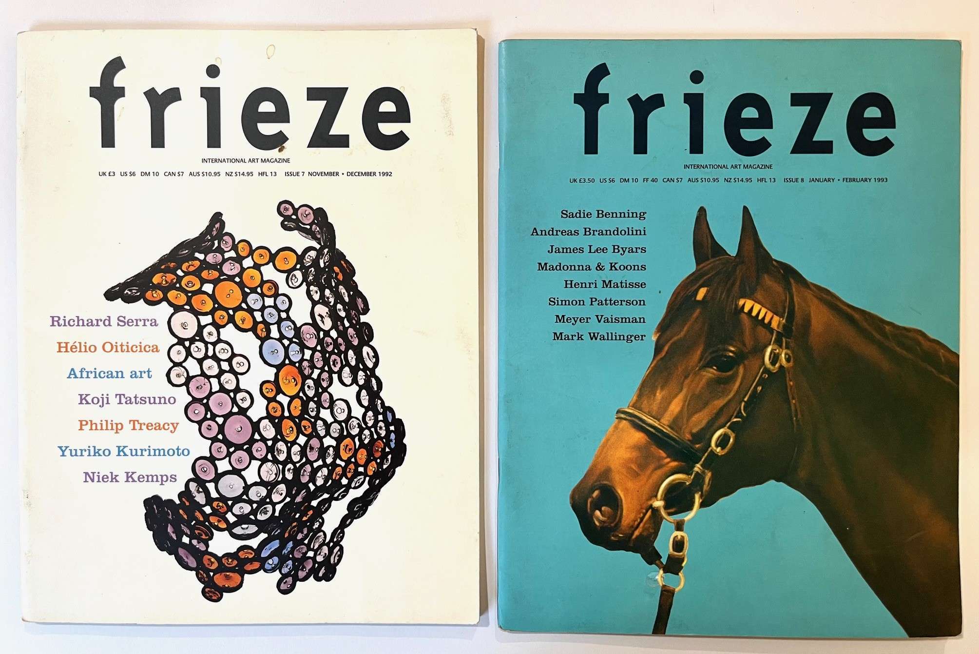 Frieze (4 vols) (Issues 4-8) - Image 3