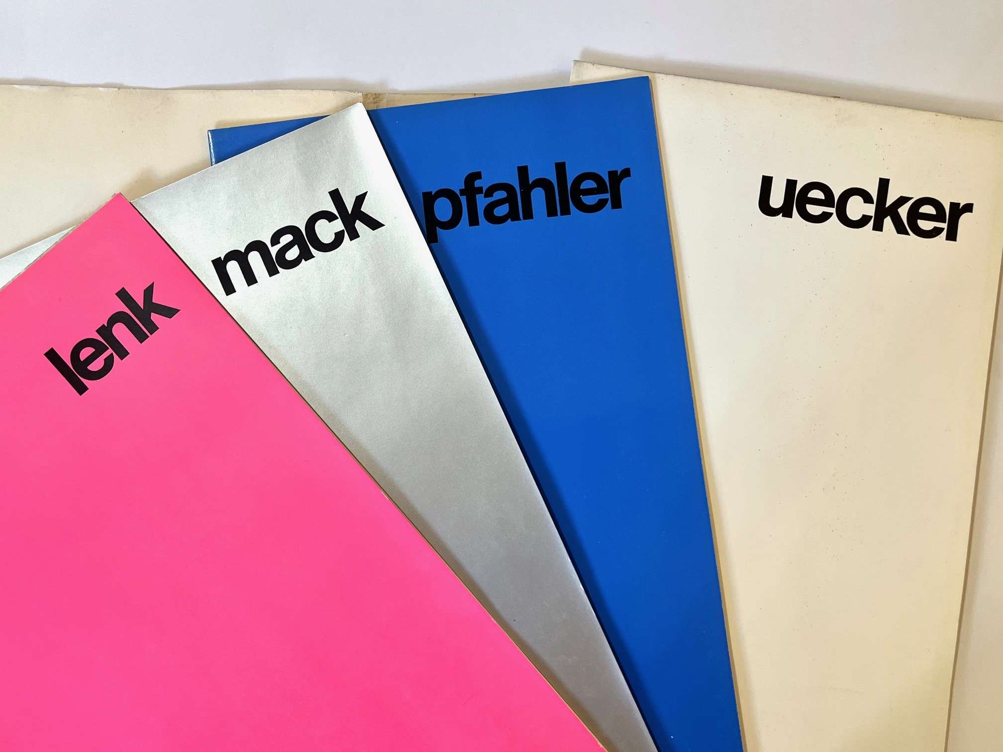 Thomas Lenk; Günther Uecker; Heinz Mack; Georg Karl Pfahler (1970) - Image 3