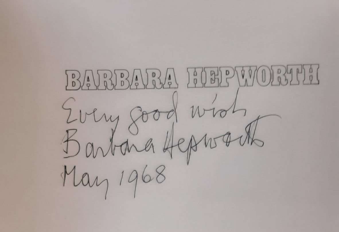 Barbara Hepworth (1968) (Signed by Barbara Hepworth) - Image 2