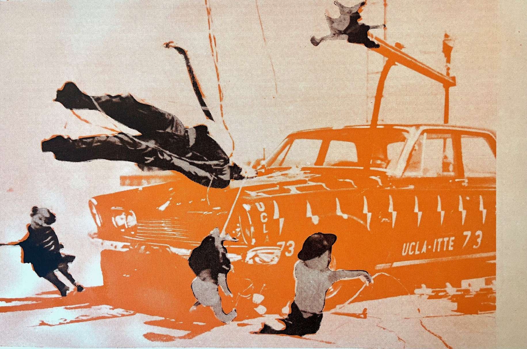 'The Accident Syndrome, The Genesis of Injury' From General Dynamic F.U.N Portfolio by Eduardo Paolozzi