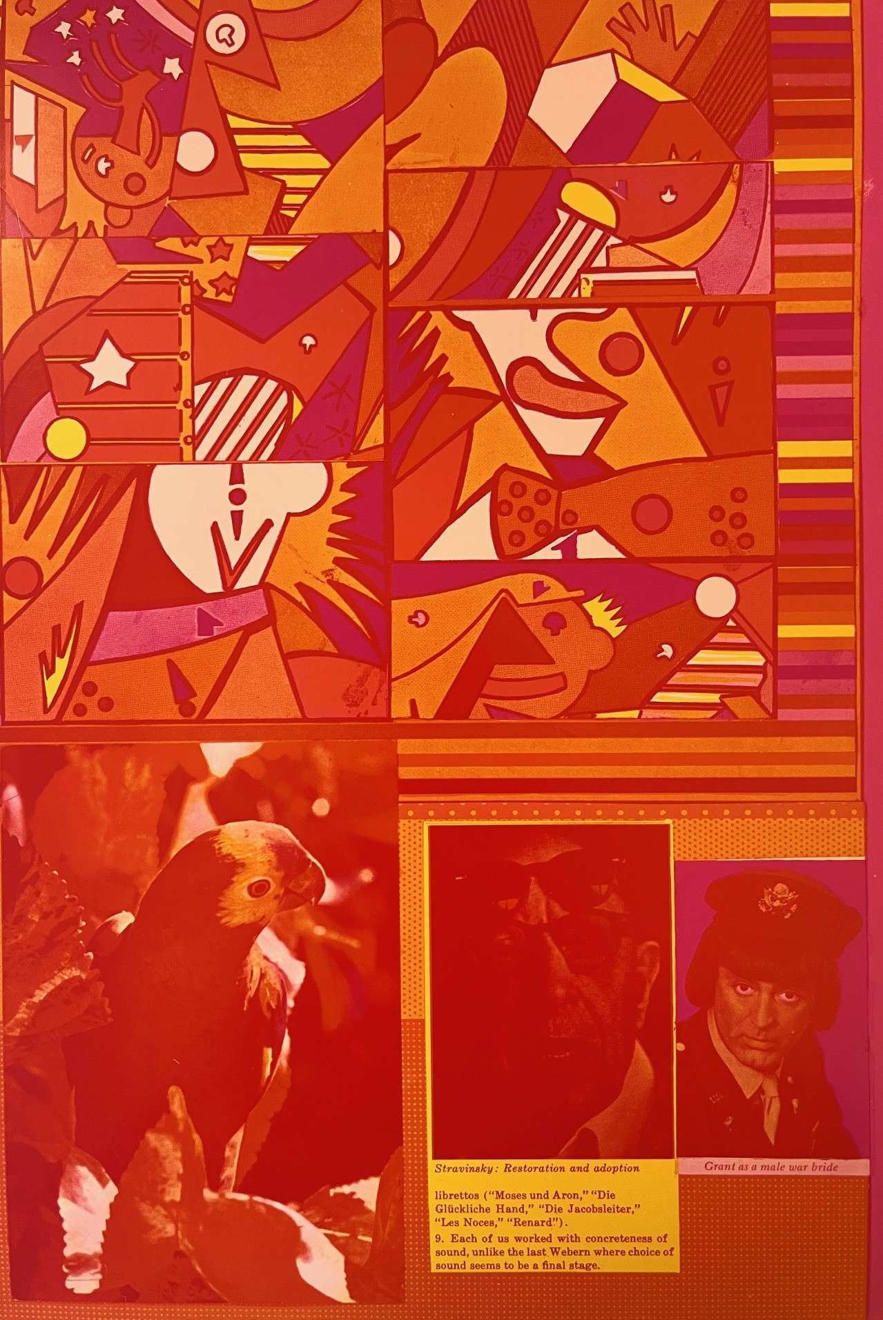 'Cary Grant as a Male War Bride' From General Dynamic F.U.N Portfolio by Eduardo Paolozzi