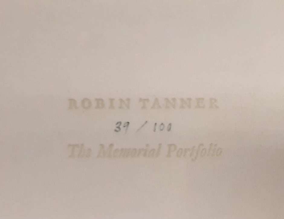 Robin Tanner: The Memorial Portfolio 12 Etchings (1989) - Image 7