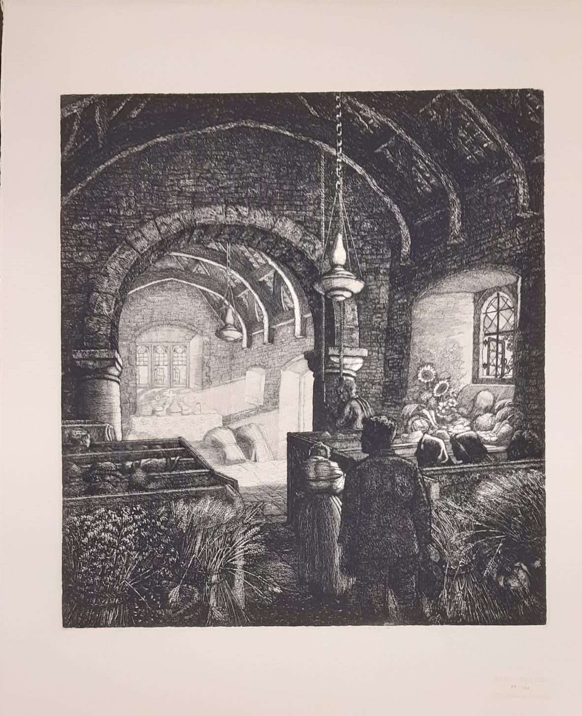 Robin Tanner: The Memorial Portfolio 12 Etchings (1989) - Image 8