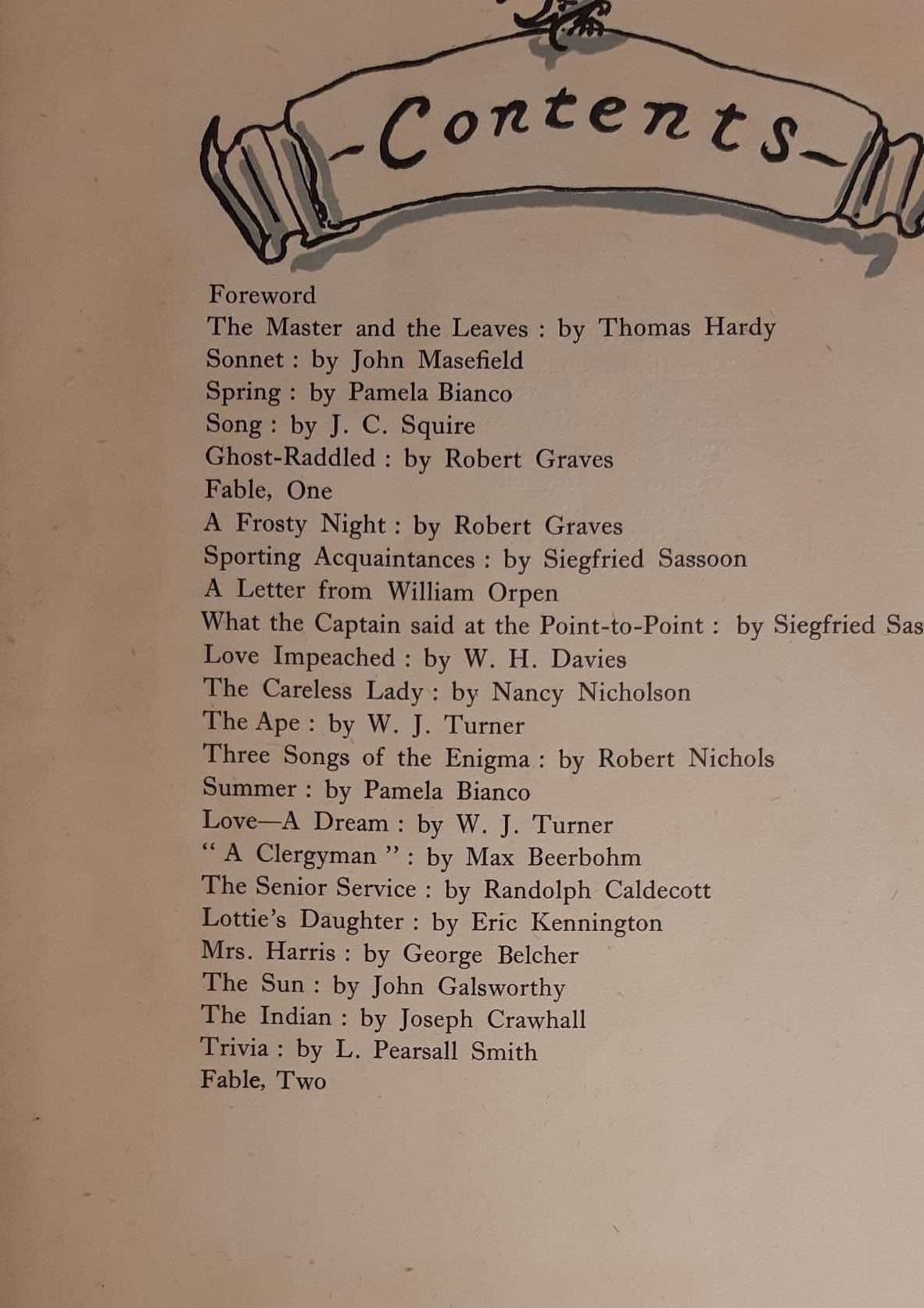 The Owl: A Miscellany. No. 1 (May 1919) (Robert Graves & William Nicholson) - Image 2
