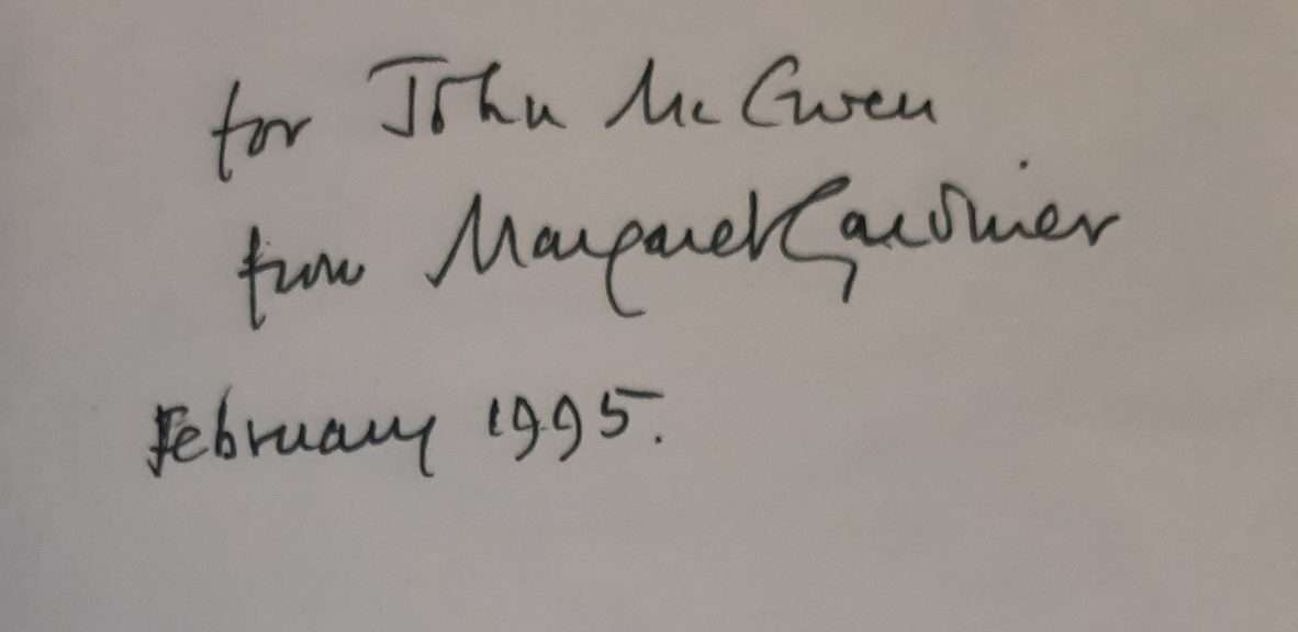 Margaret Gardiner: A Scatter of Memories (Inscribed by Margaret Gardiner) (1988) - Image 2