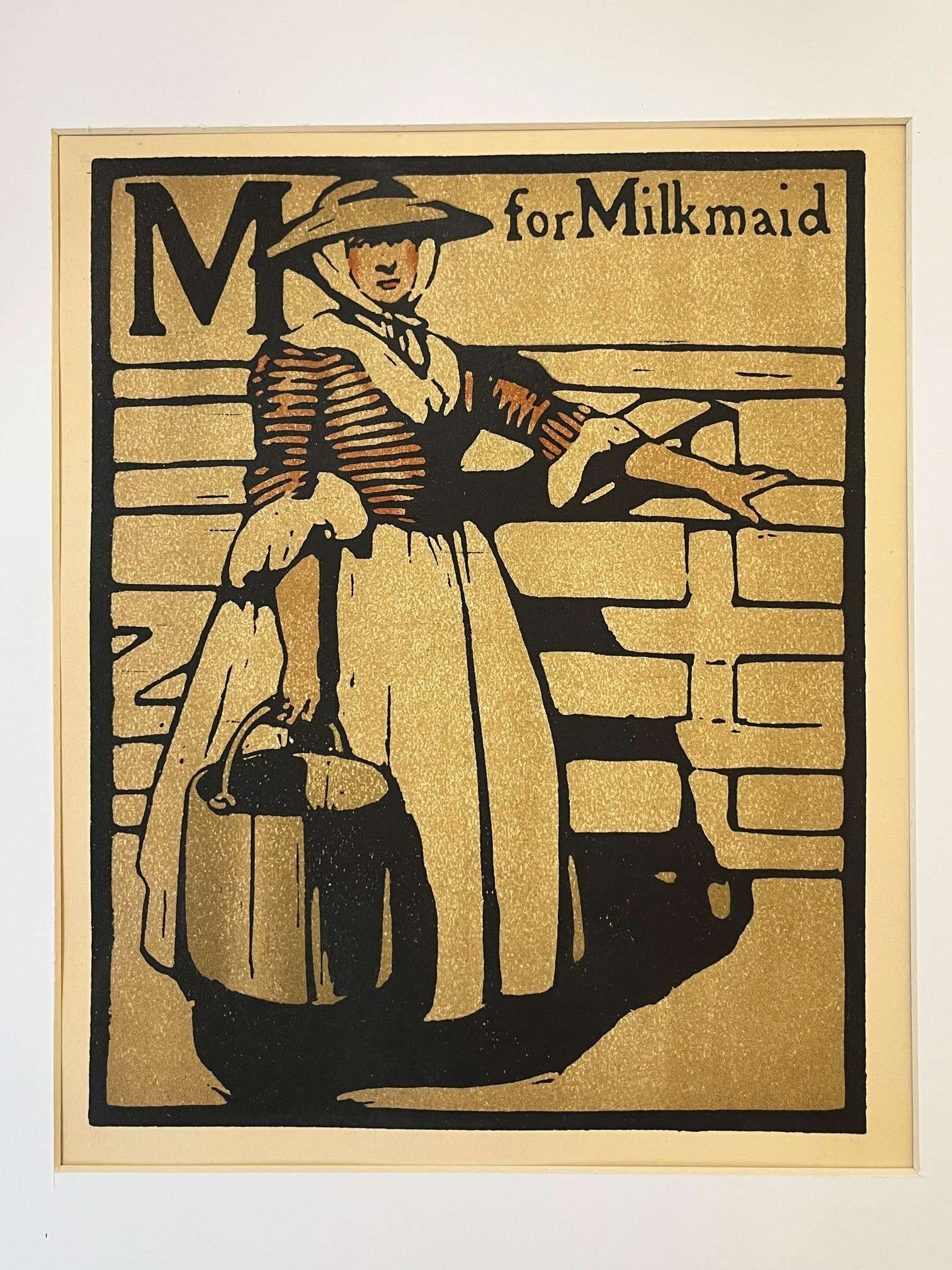 M is for Milkmaid