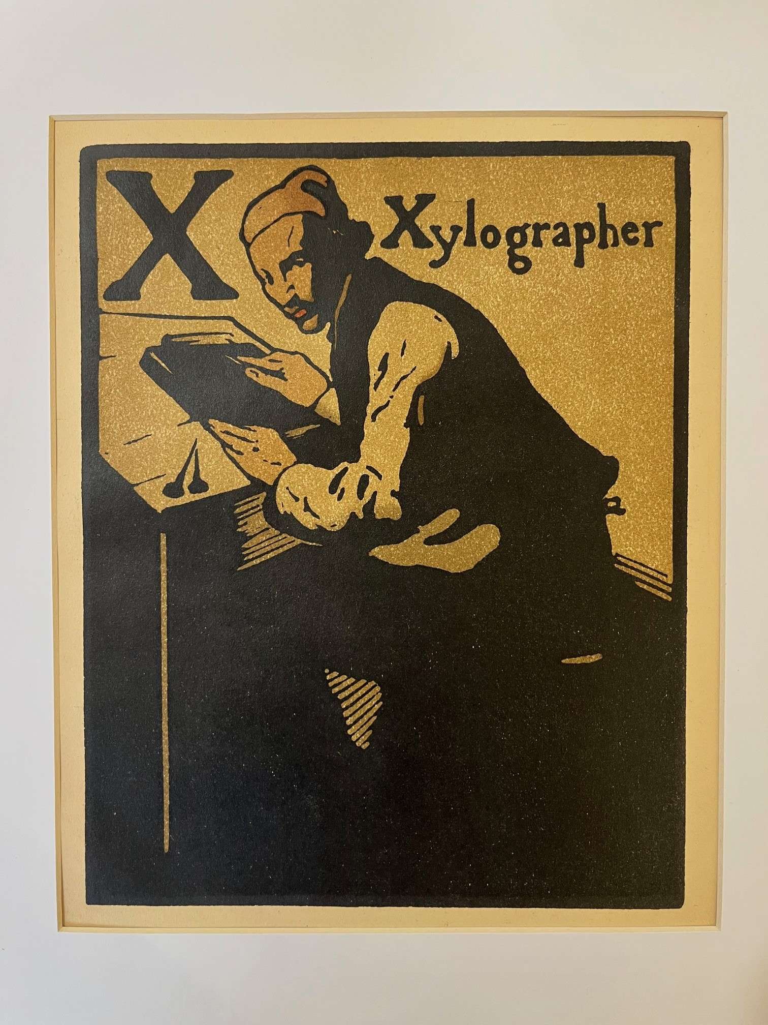 X is for Xylographer