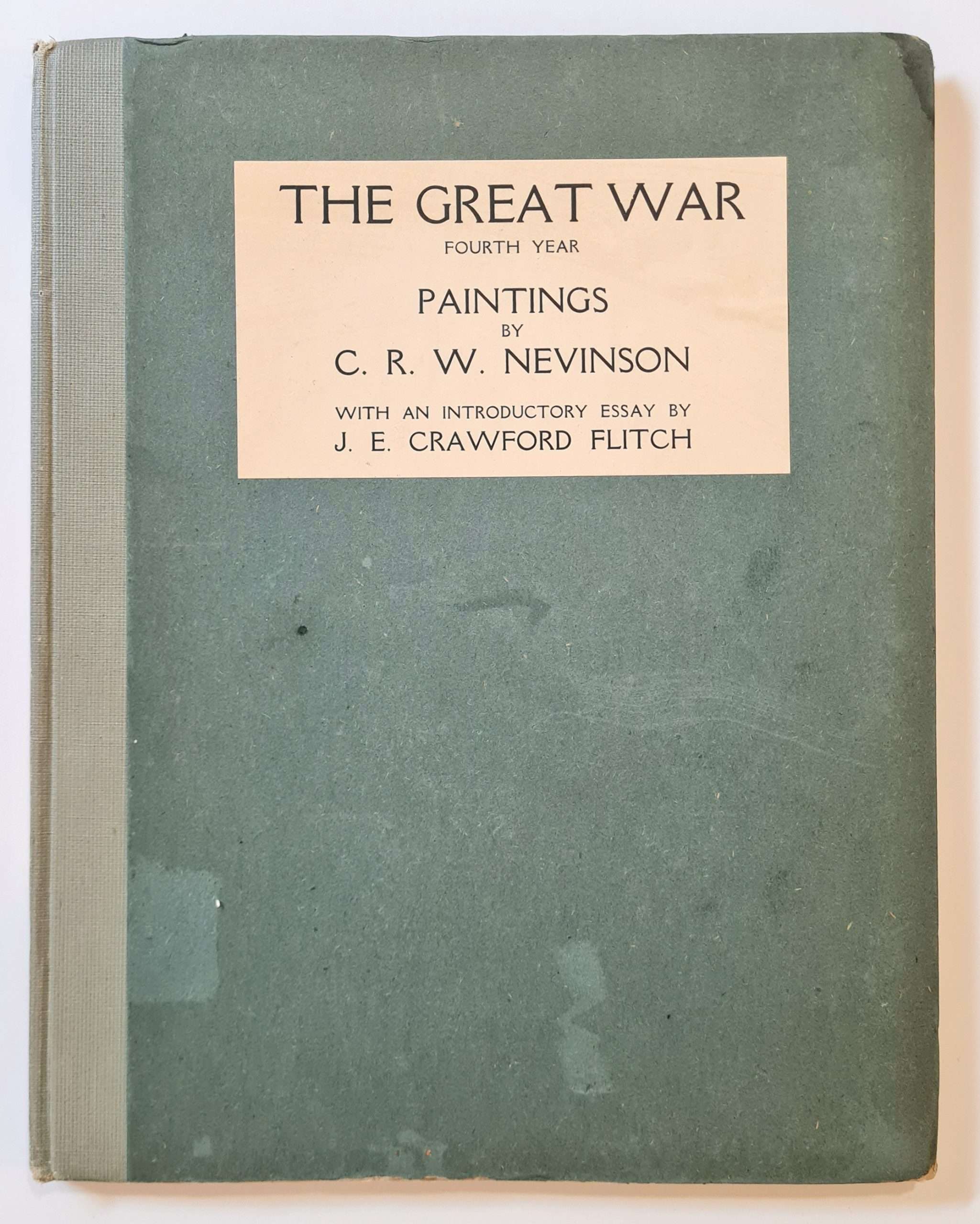 The Great War Fourth Year Paintings by C.R.W. Nevinson and Modern War Paintings by C.R.W. Nevinson (TWO SIGNED LITHOGRAPHS BY ARTIST) - Image 8