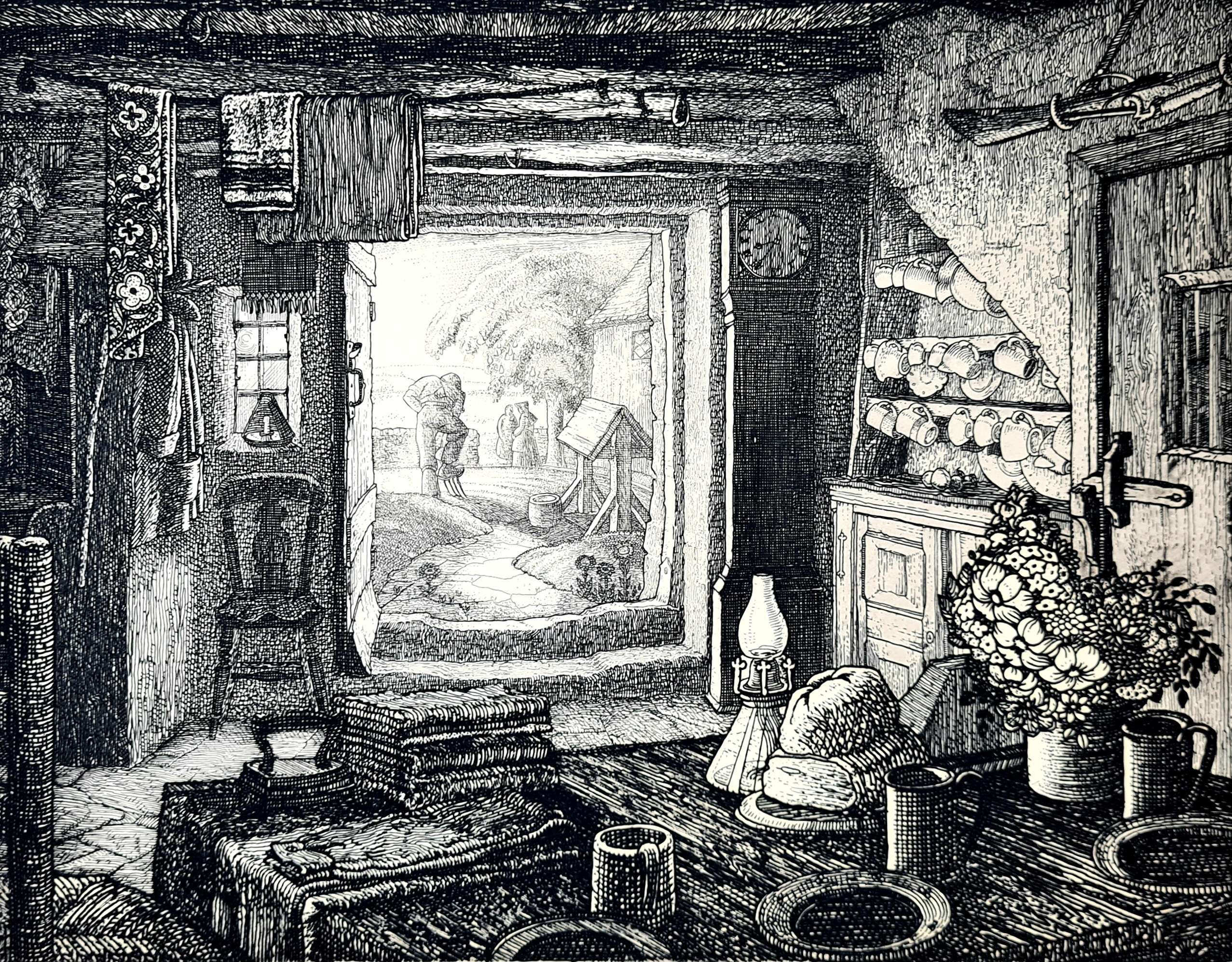 Robin Tanner: The Memorial Portfolio 12 Etchings (1989) - Image 3