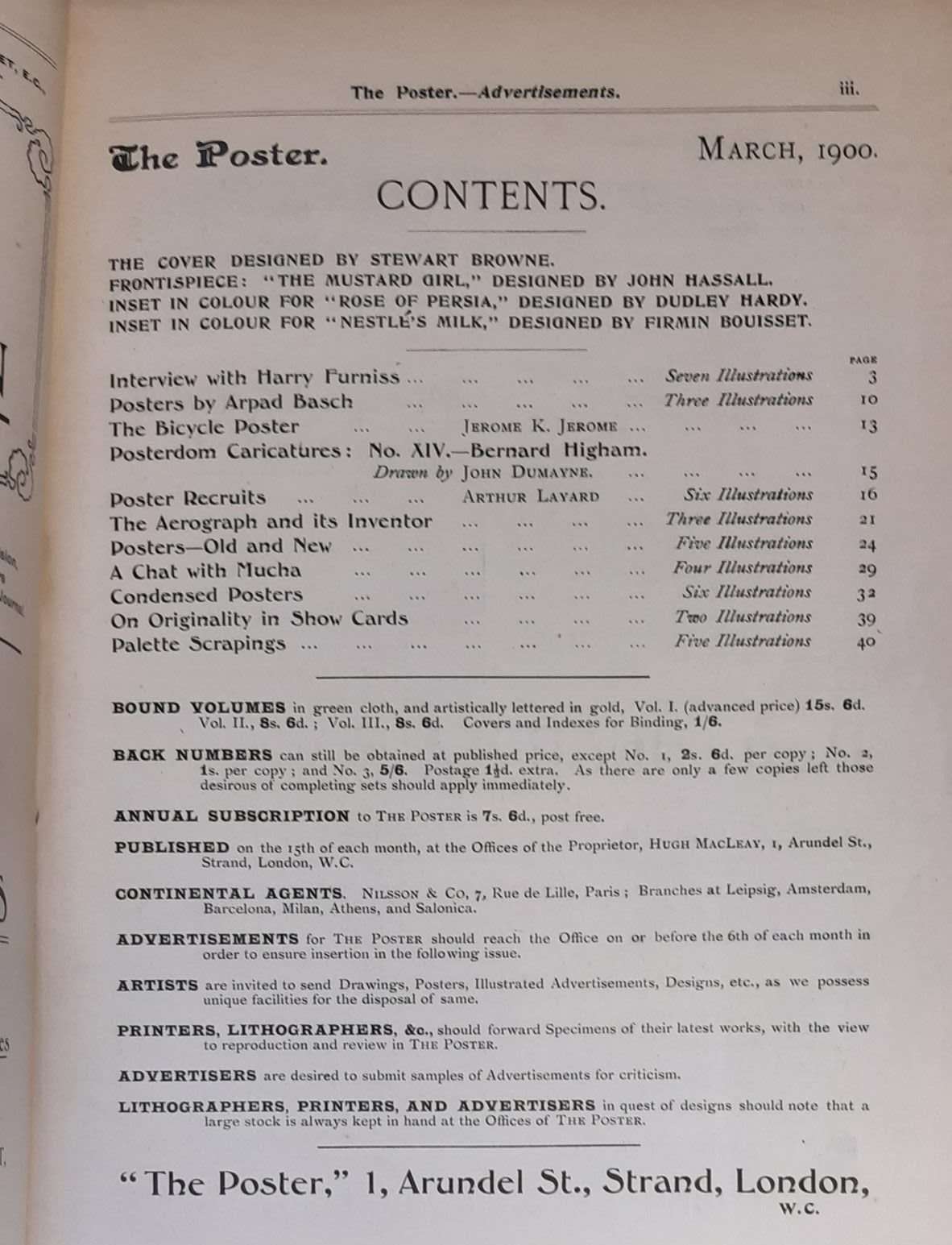 The Poster (March 1900) (Vol. IV) (No. XX) - Image 2