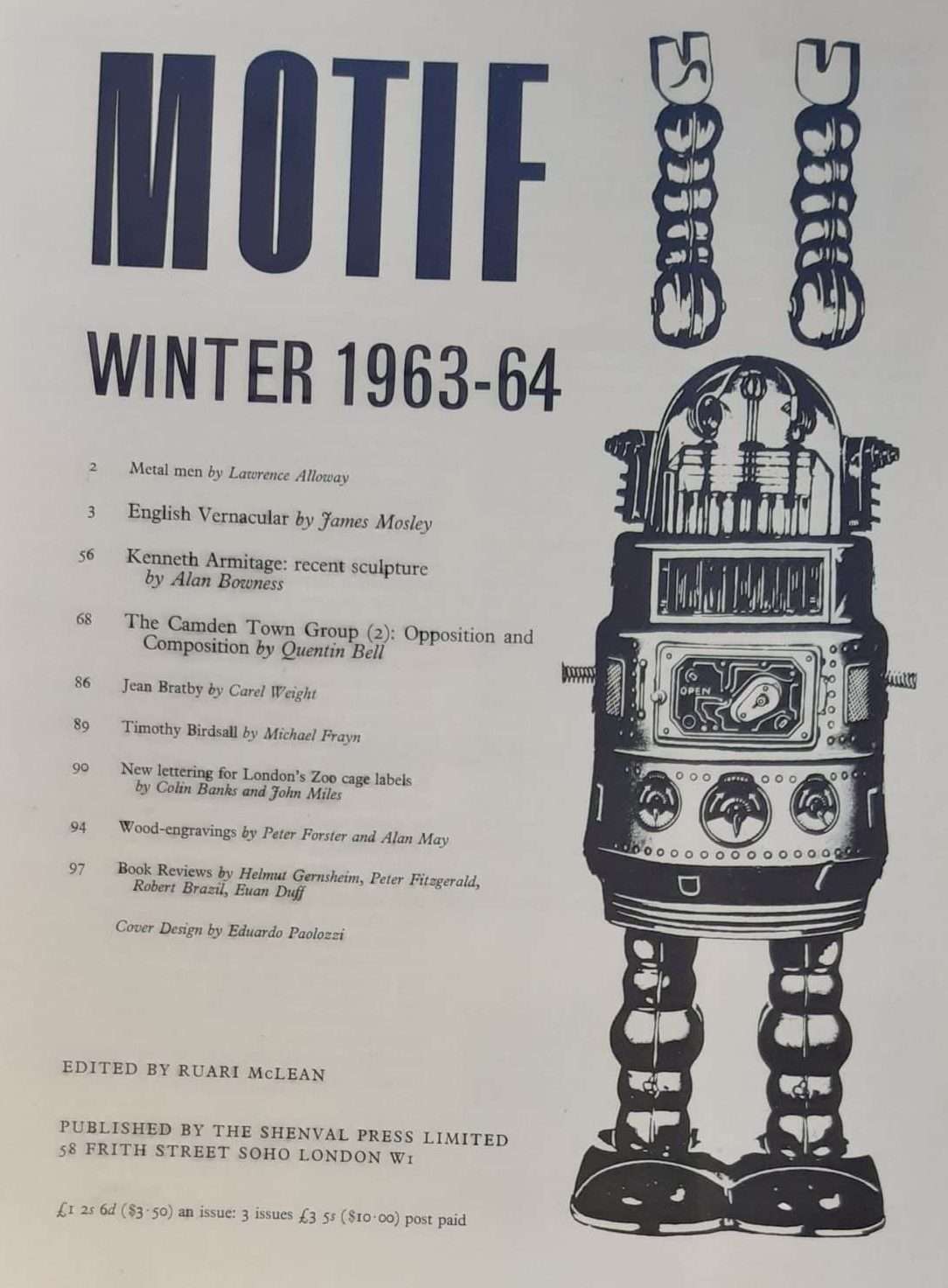 Motif: A Journal of the Visual Arts (complete set minus issue 13) (1958-1967) - Image 6